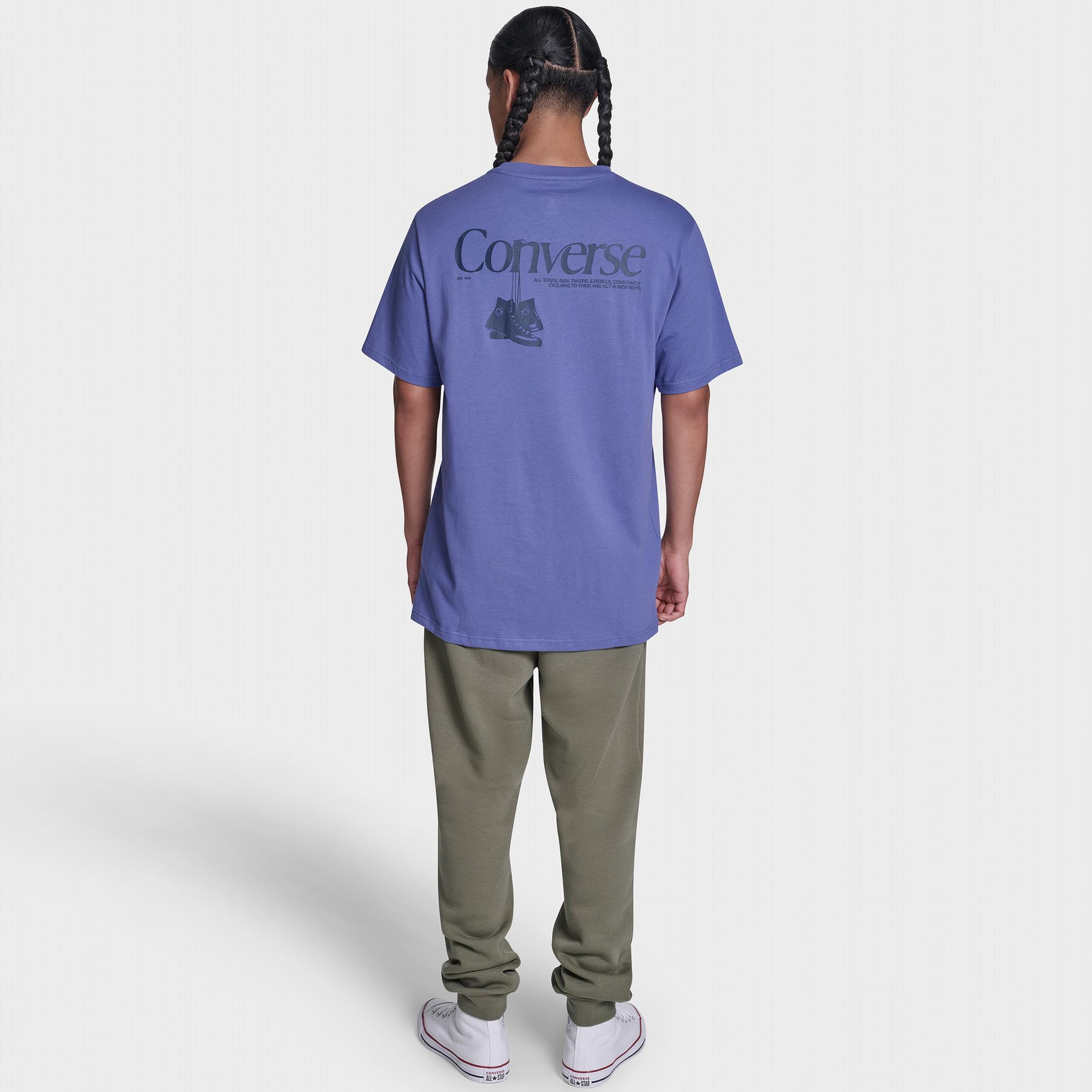 Converse Erkek Mor T-Shirt