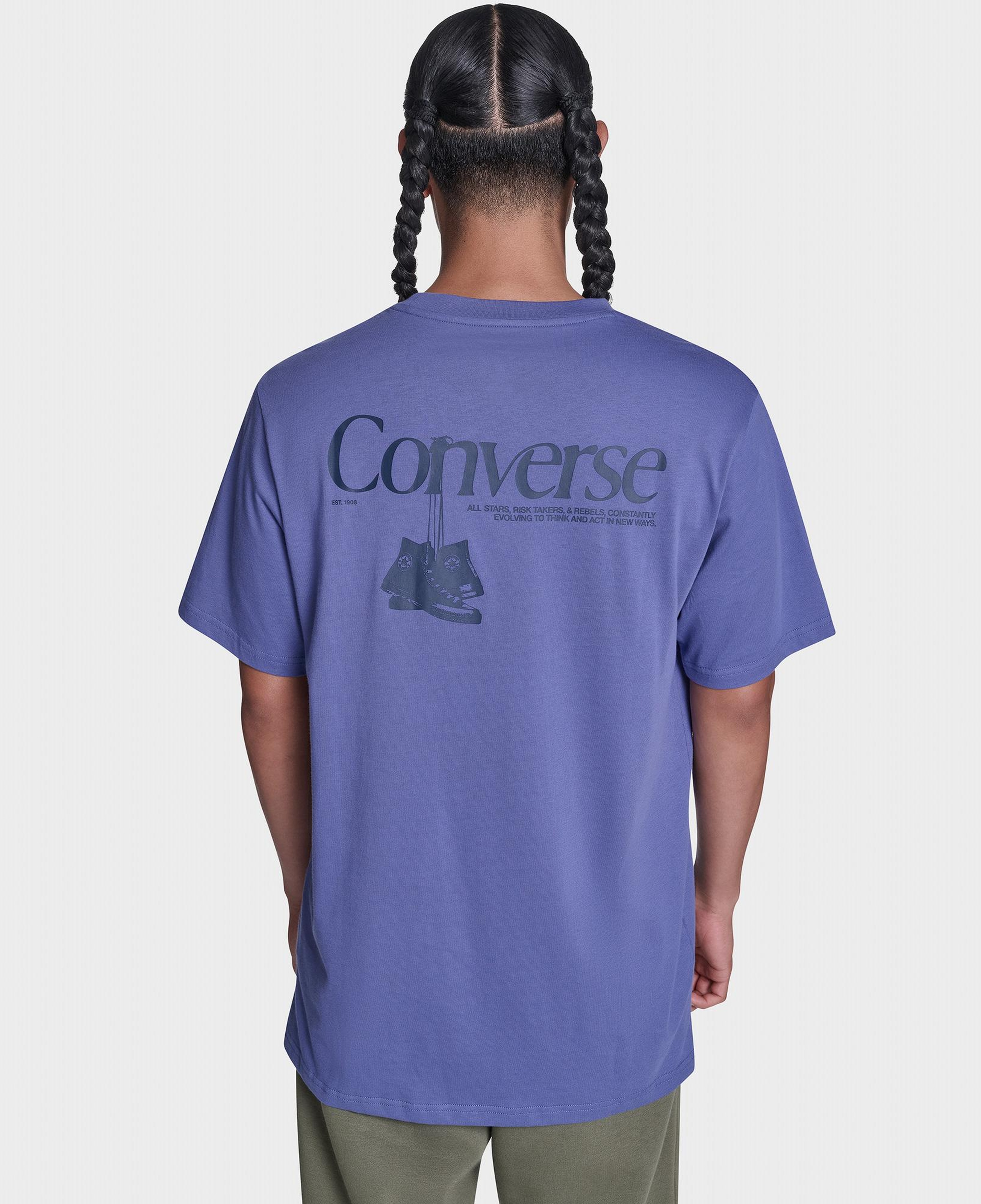 Converse Erkek Mor T-Shirt