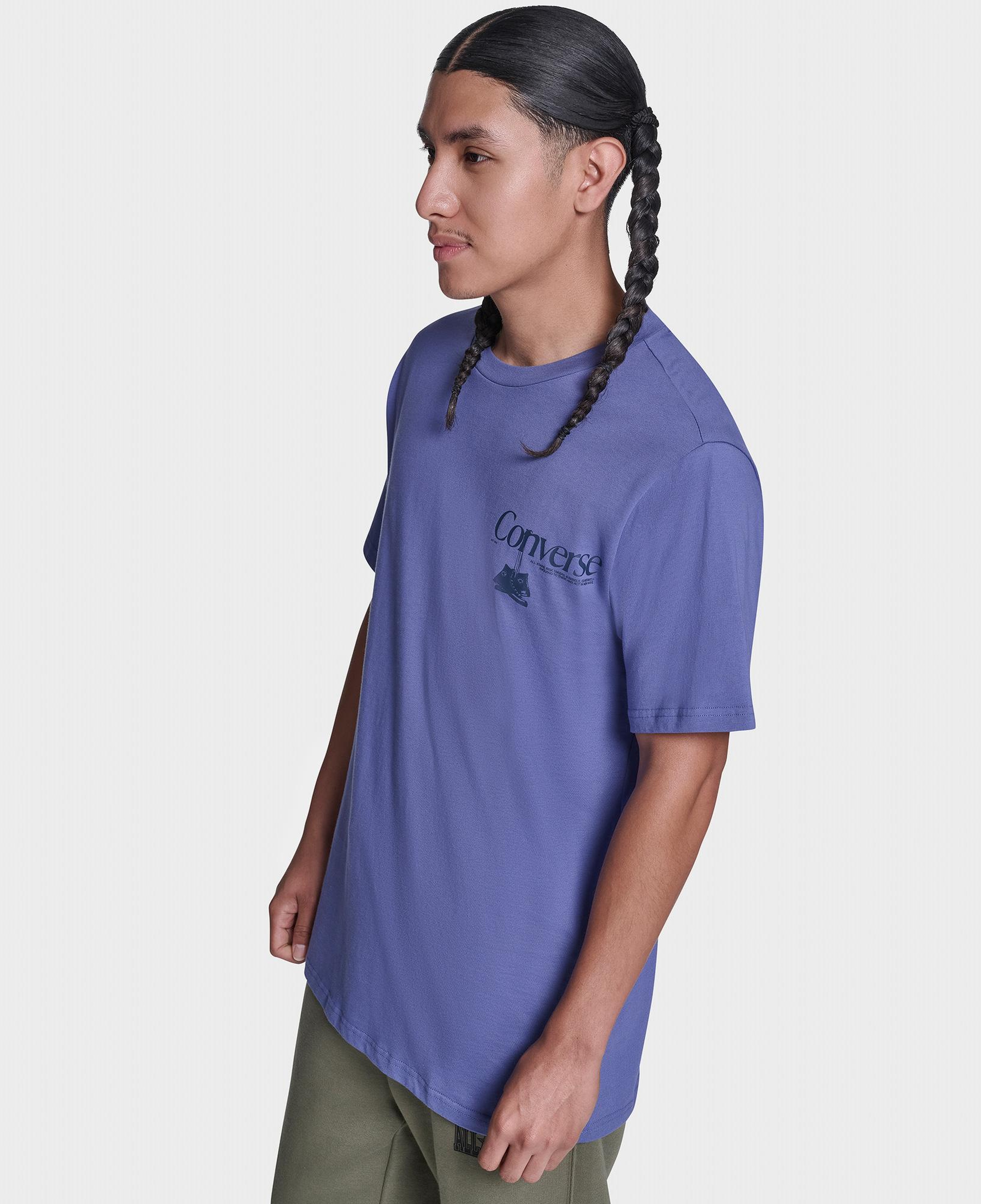 Converse Erkek Mor T-Shirt