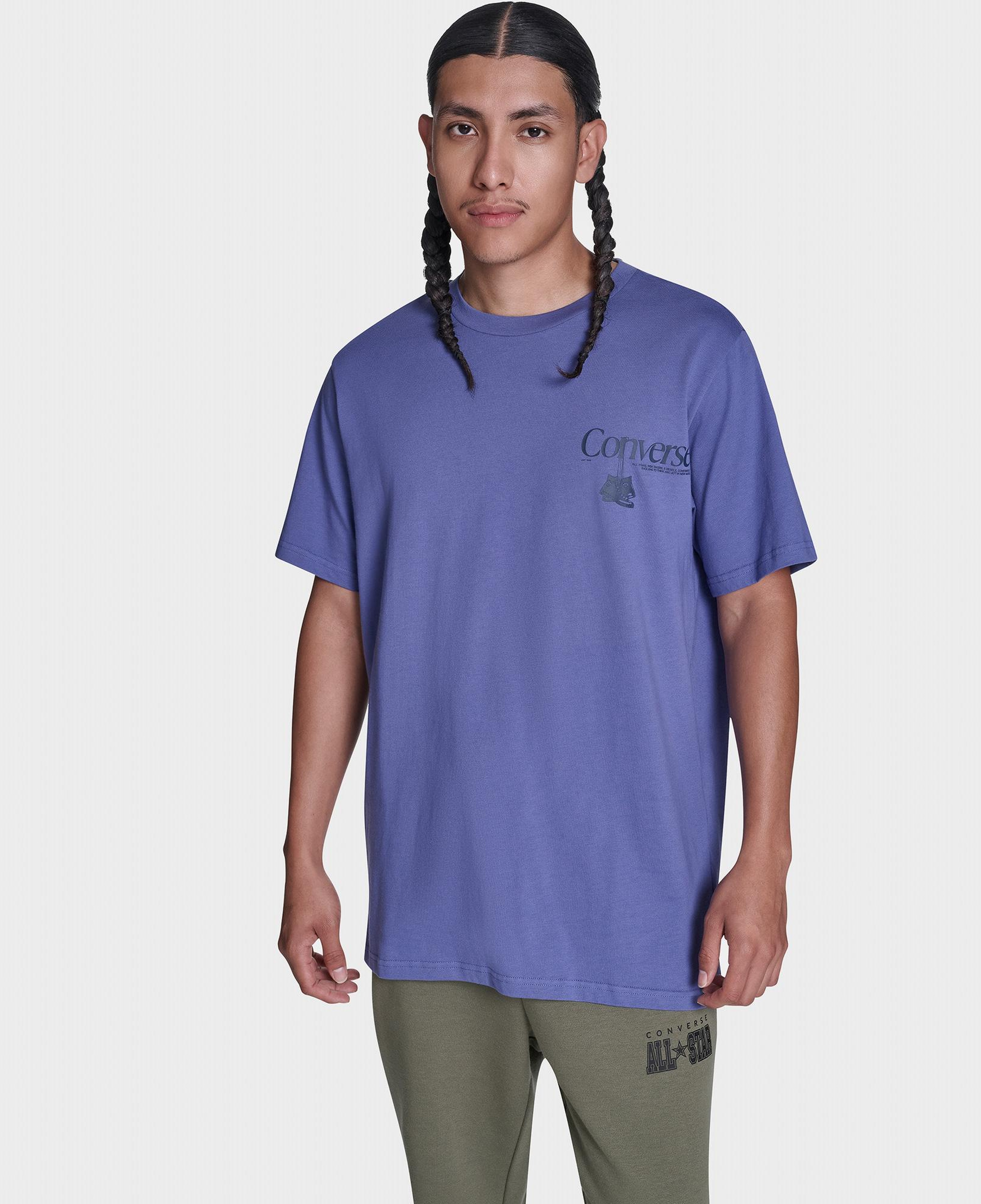 Converse Erkek Mor T-Shirt