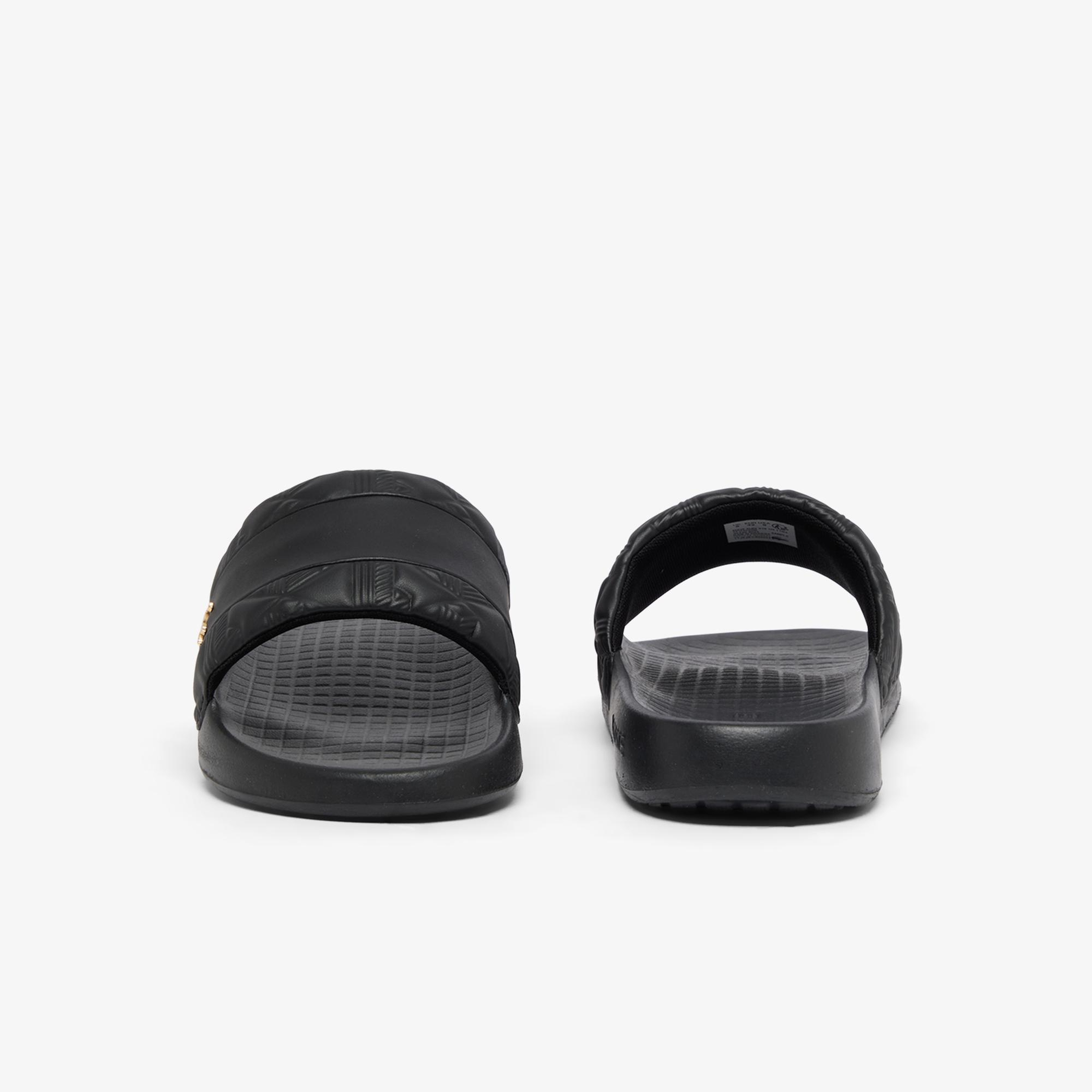 Lacoste Serve Slides Hybrid Erkek Siyah Terlik