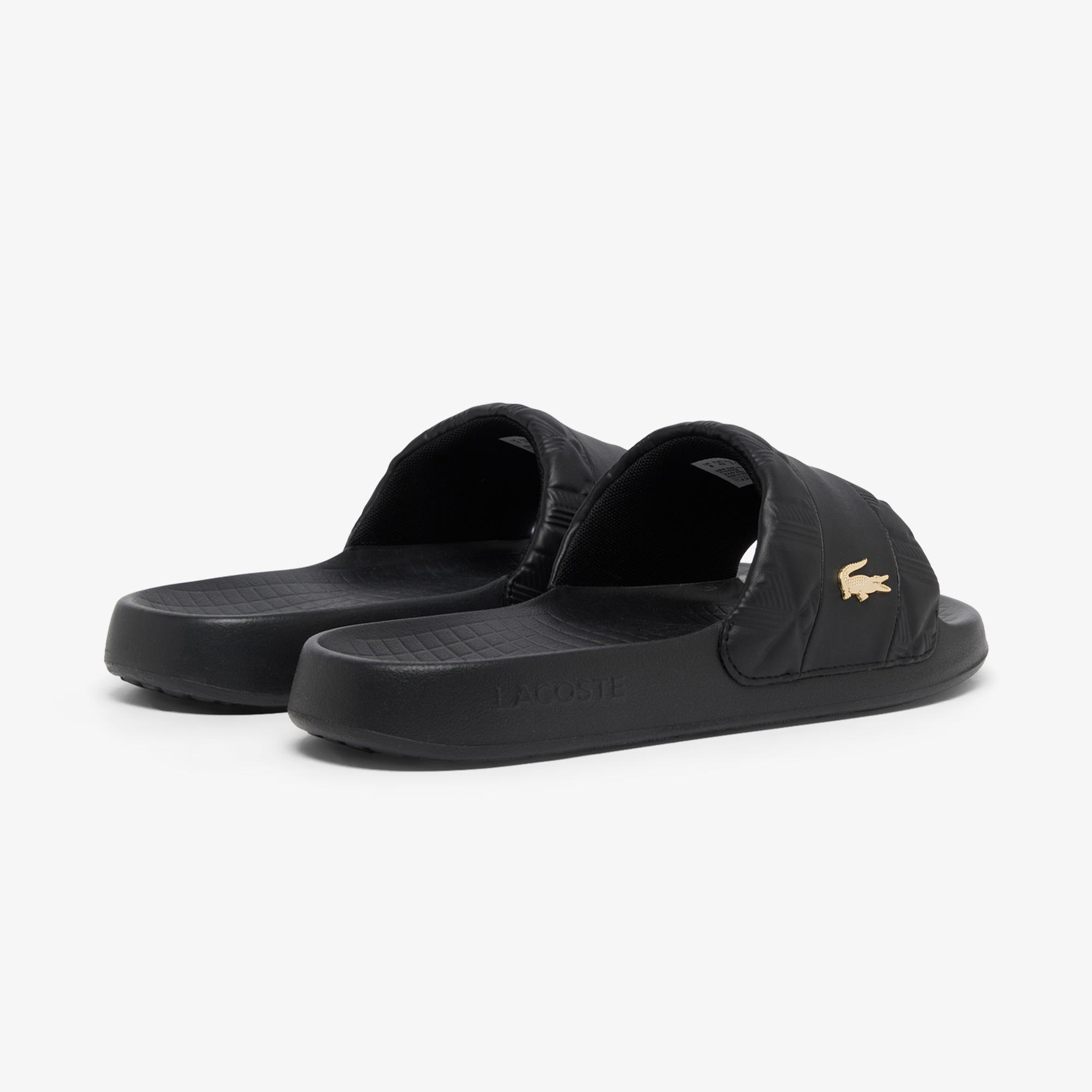 Lacoste Serve Slides Hybrid Erkek Siyah Terlik