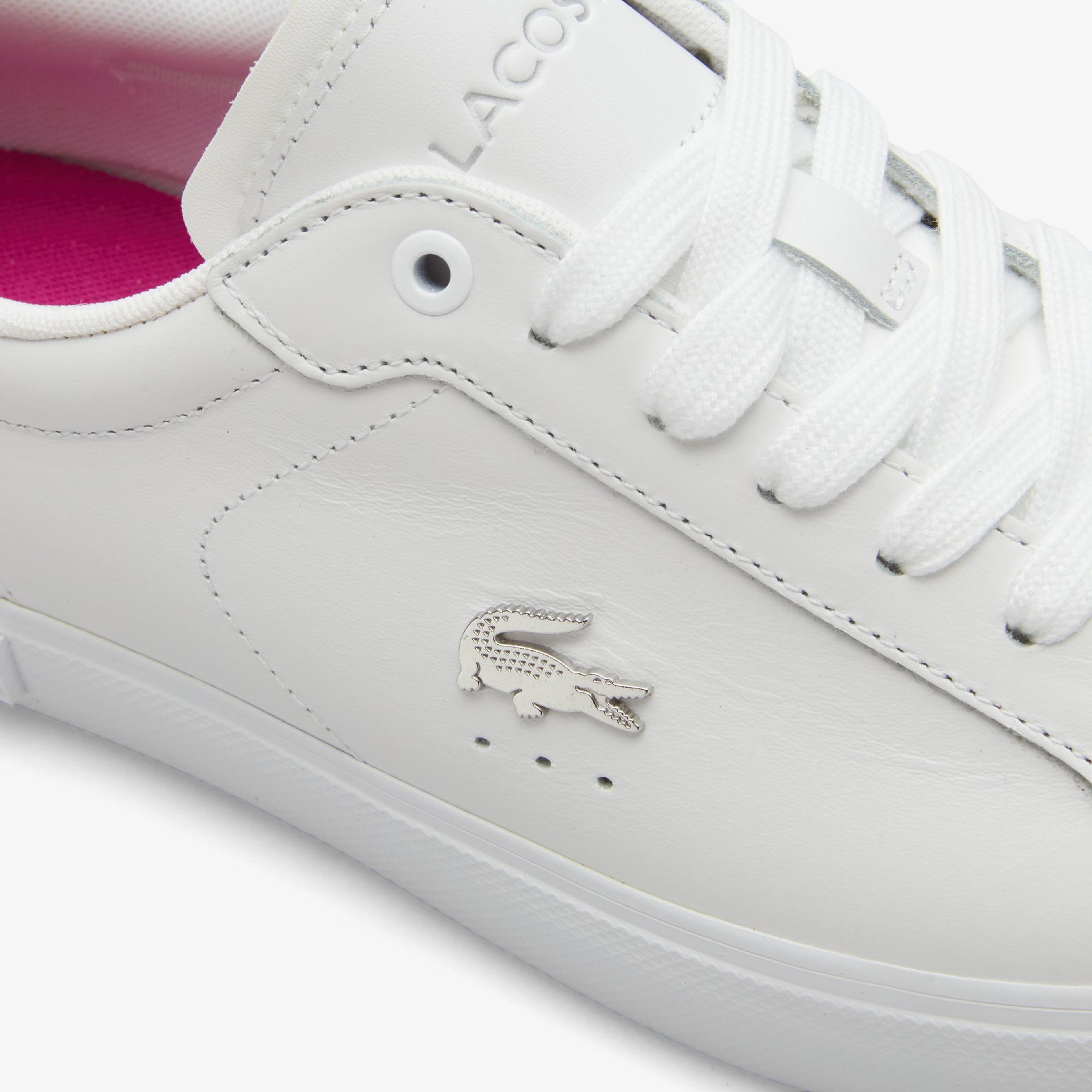 Lacoste Powercourt Kadın Beyaz Sneaker