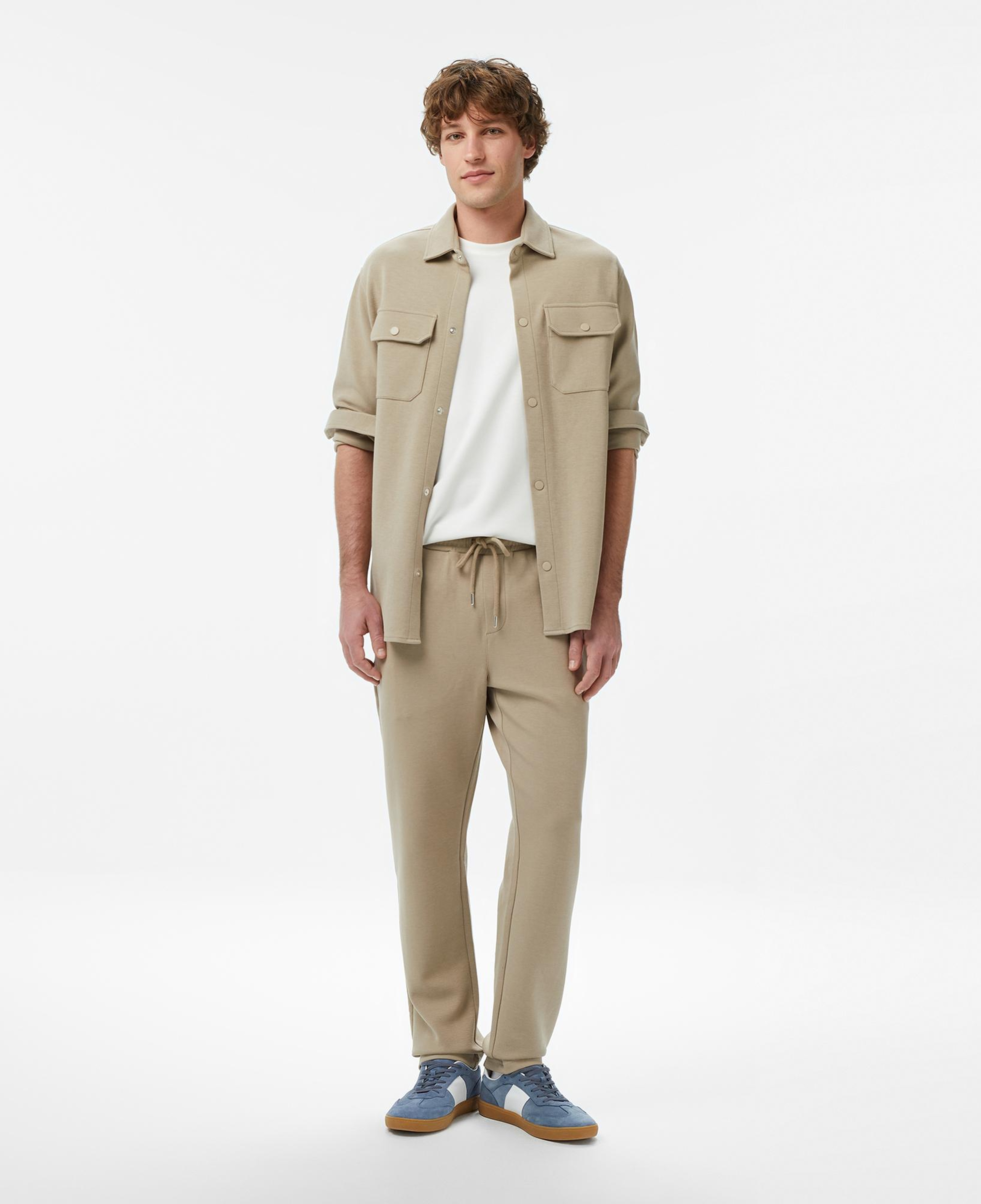 Nautica Erkek Bej Jogger Fit Pantolon