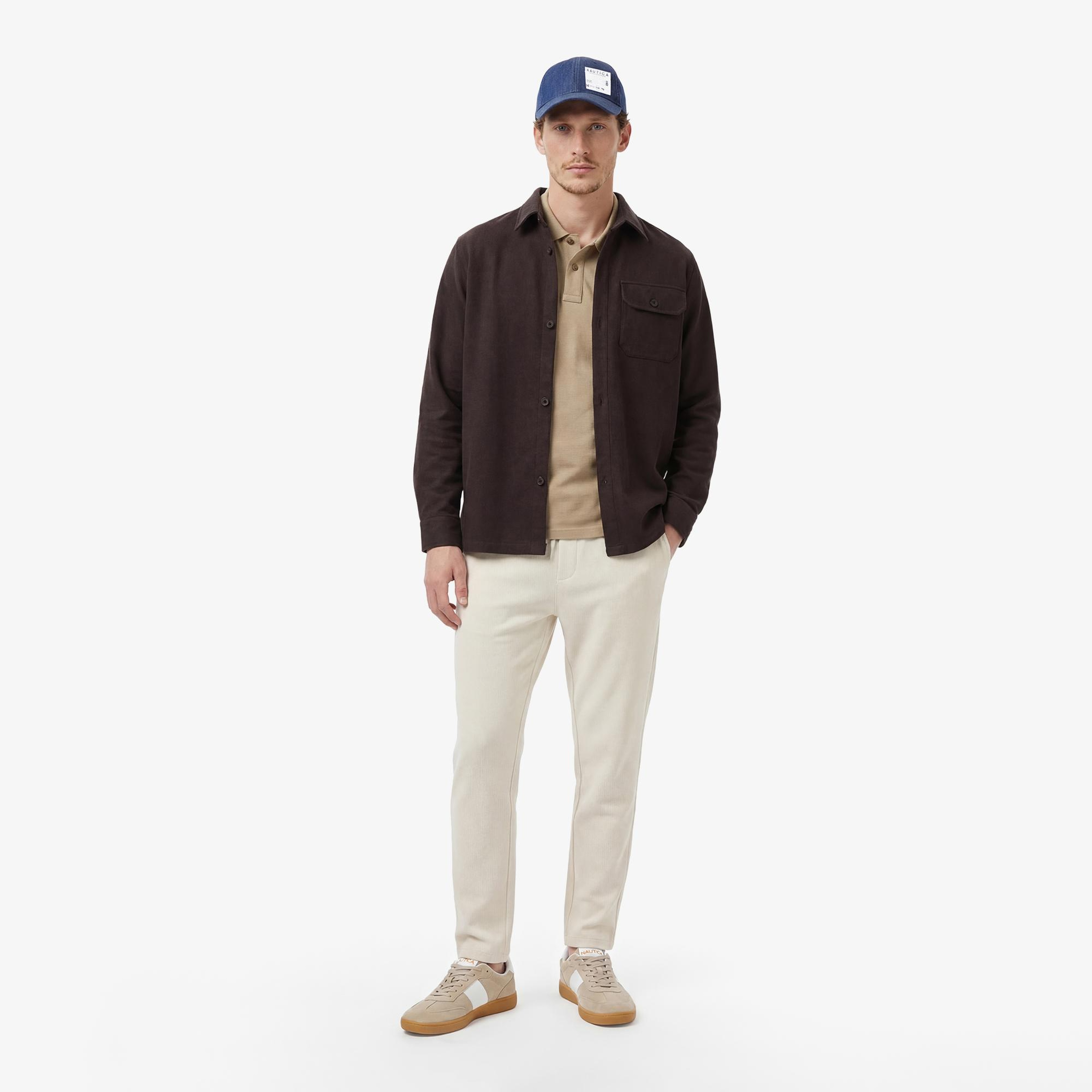 Nautica Erkek Krem Jogger Fit Pantolon