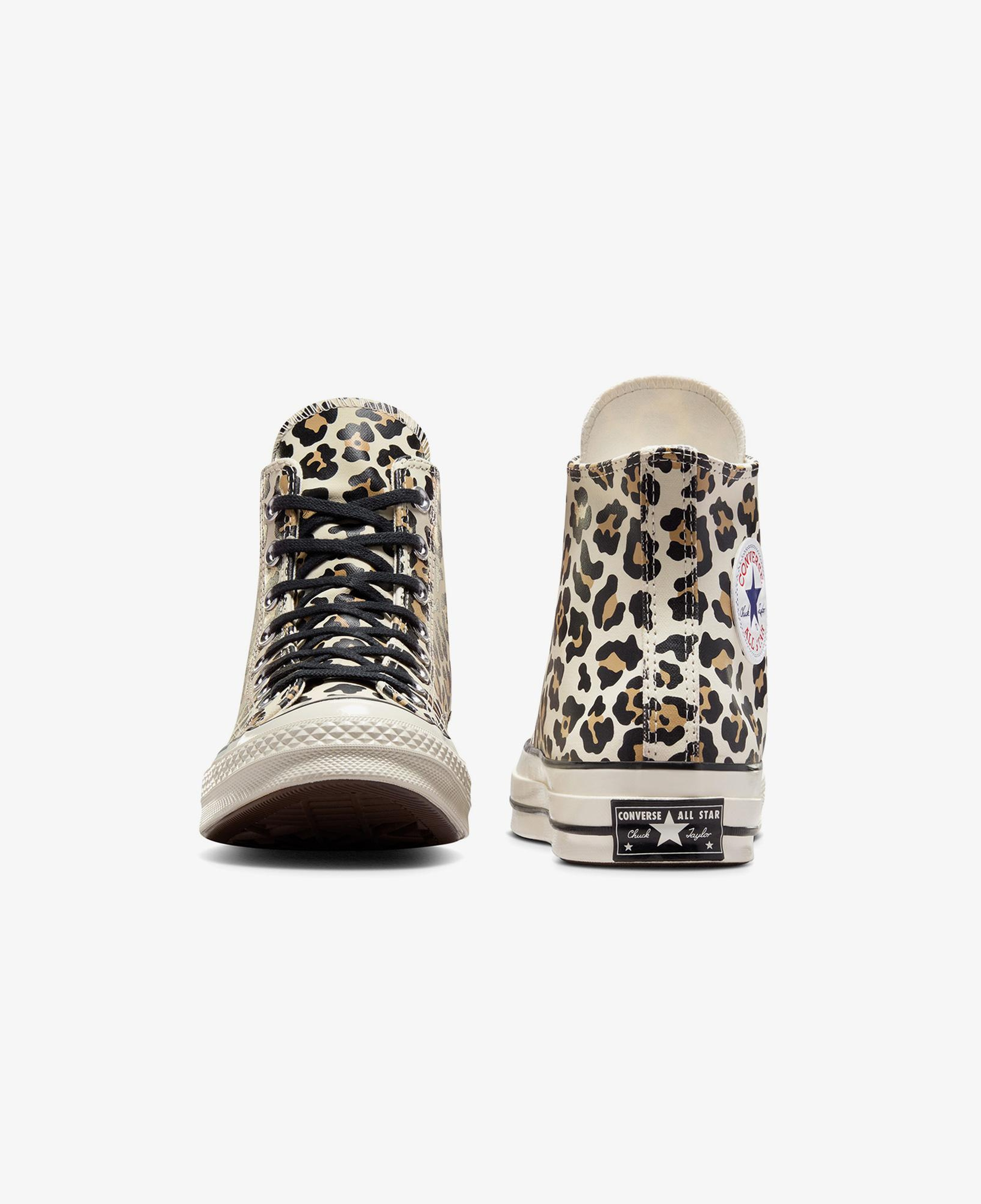 Converse Chuck 70 Leopard Print Unisex Krem Sneaker