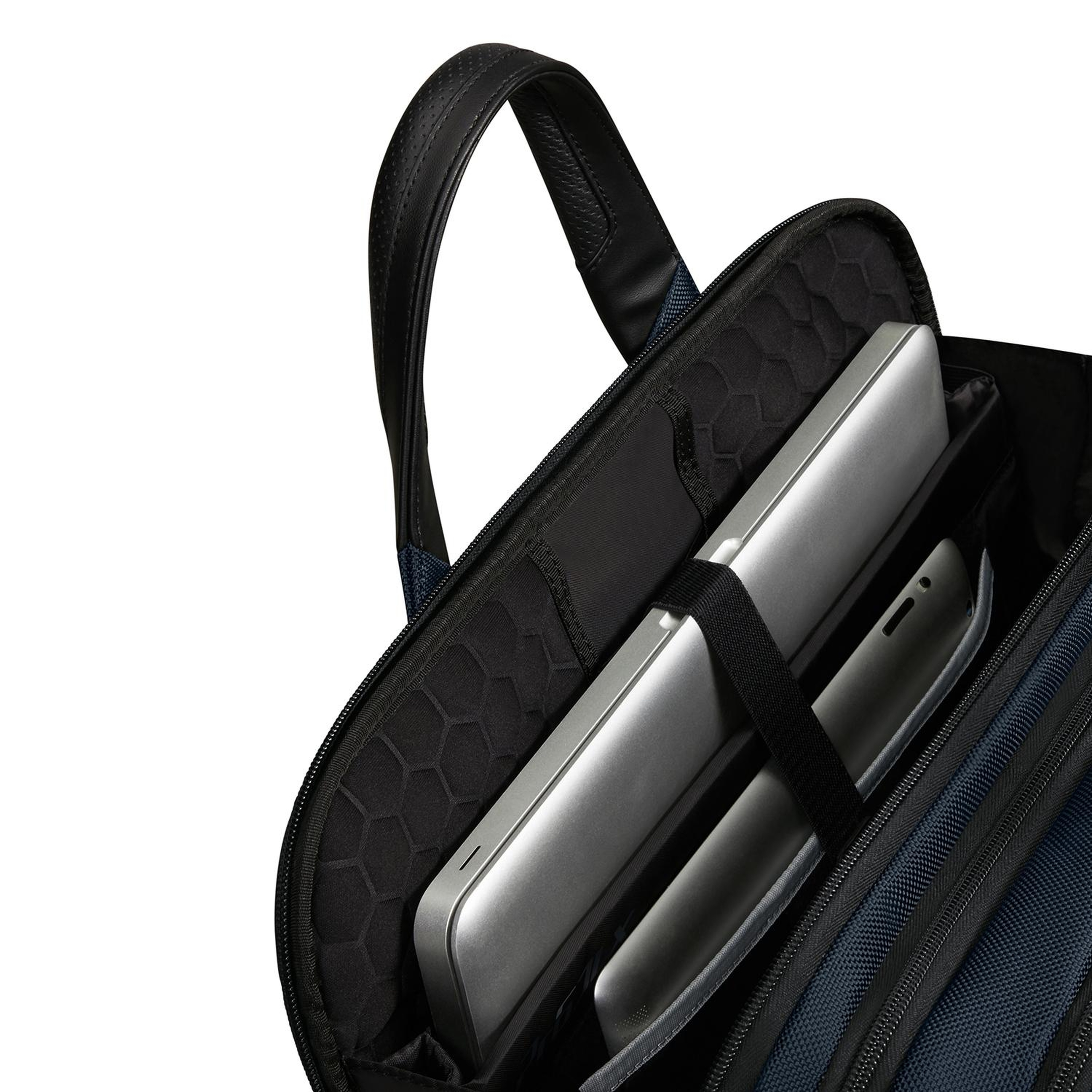 Samsonite Lacivert Pro-DLX - Körüklü Laptop/Evrak Çantası