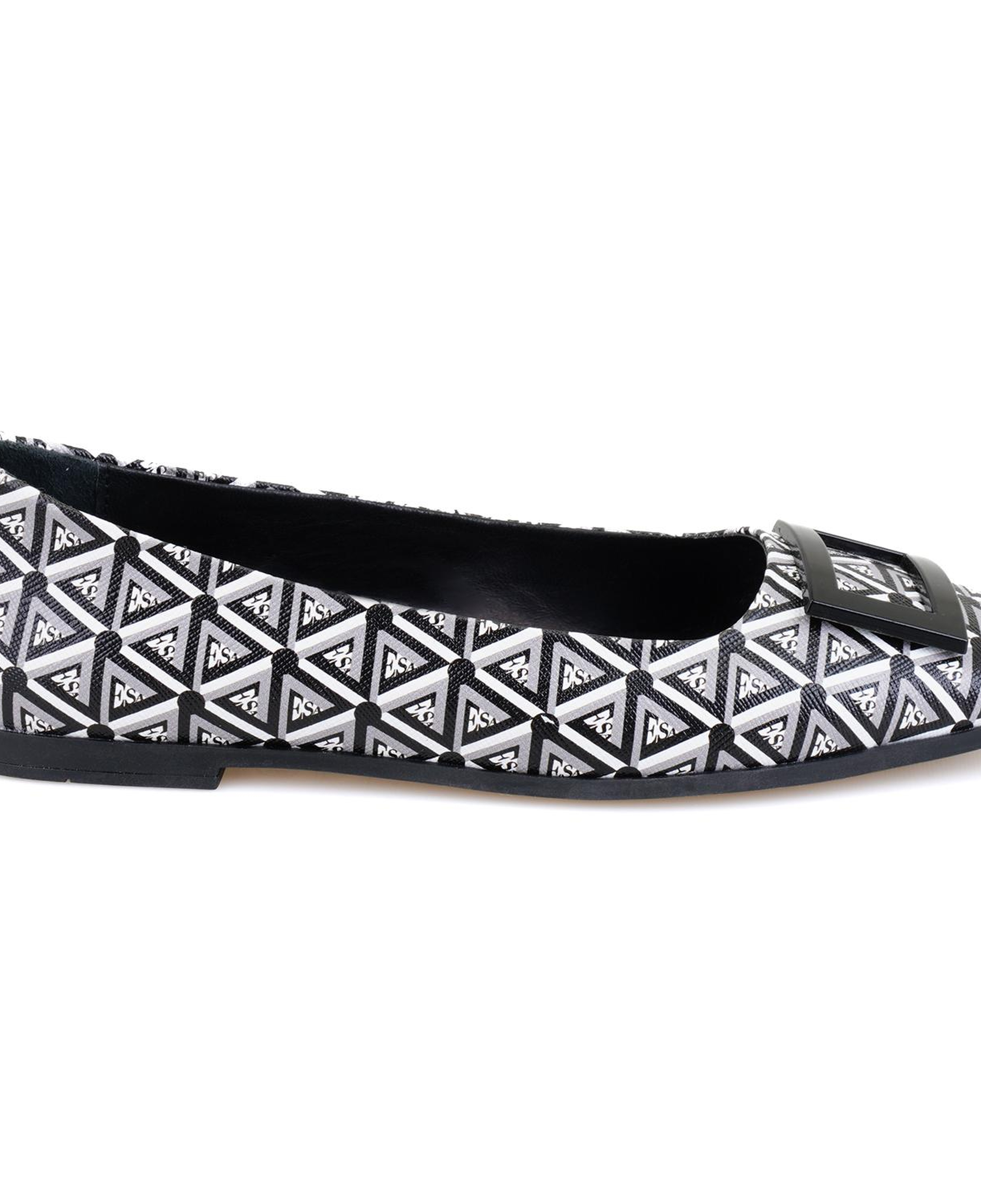 Kadın Siyah Monogram Babet
