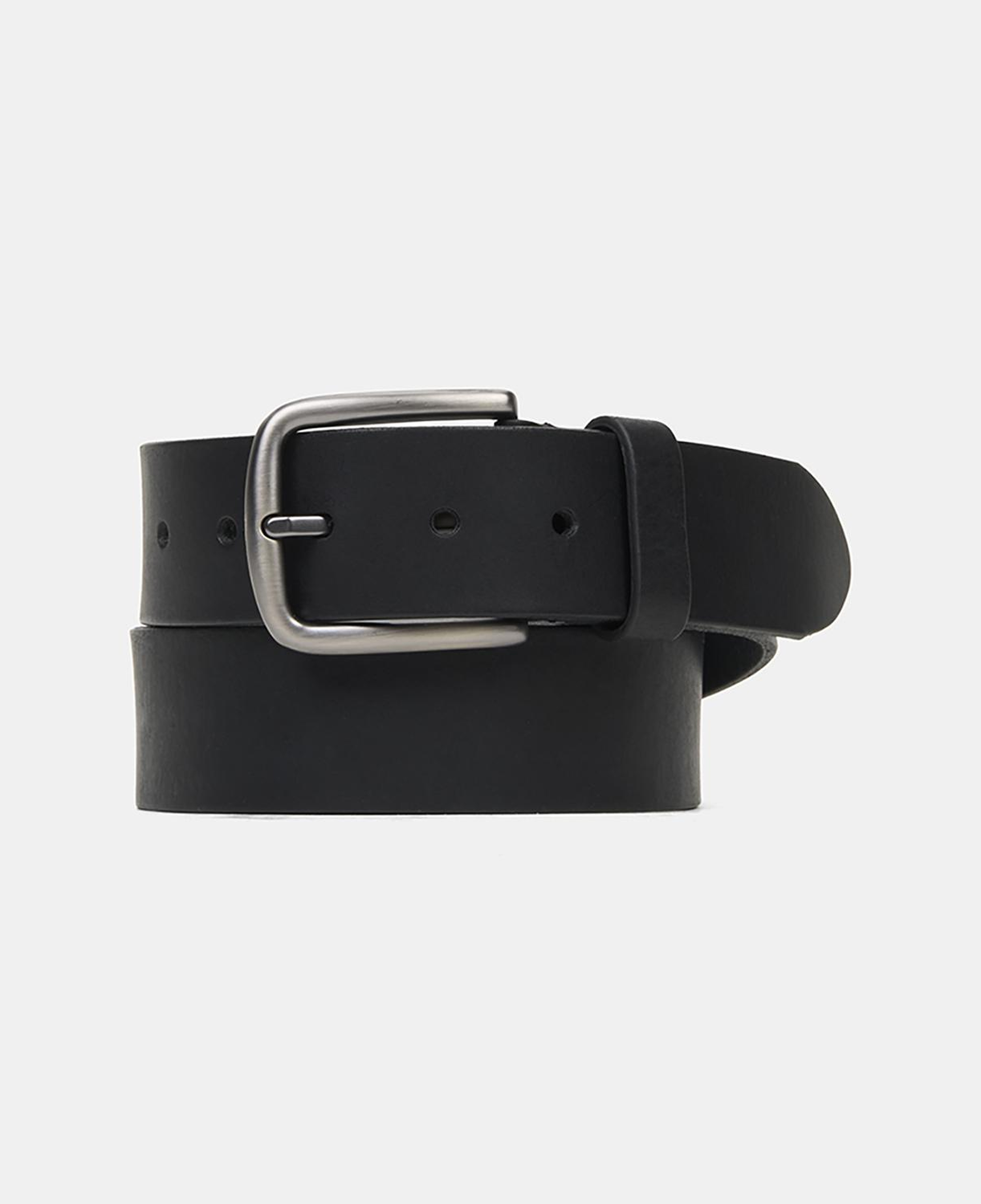 Erkek Siyah Spor Deri Kemer