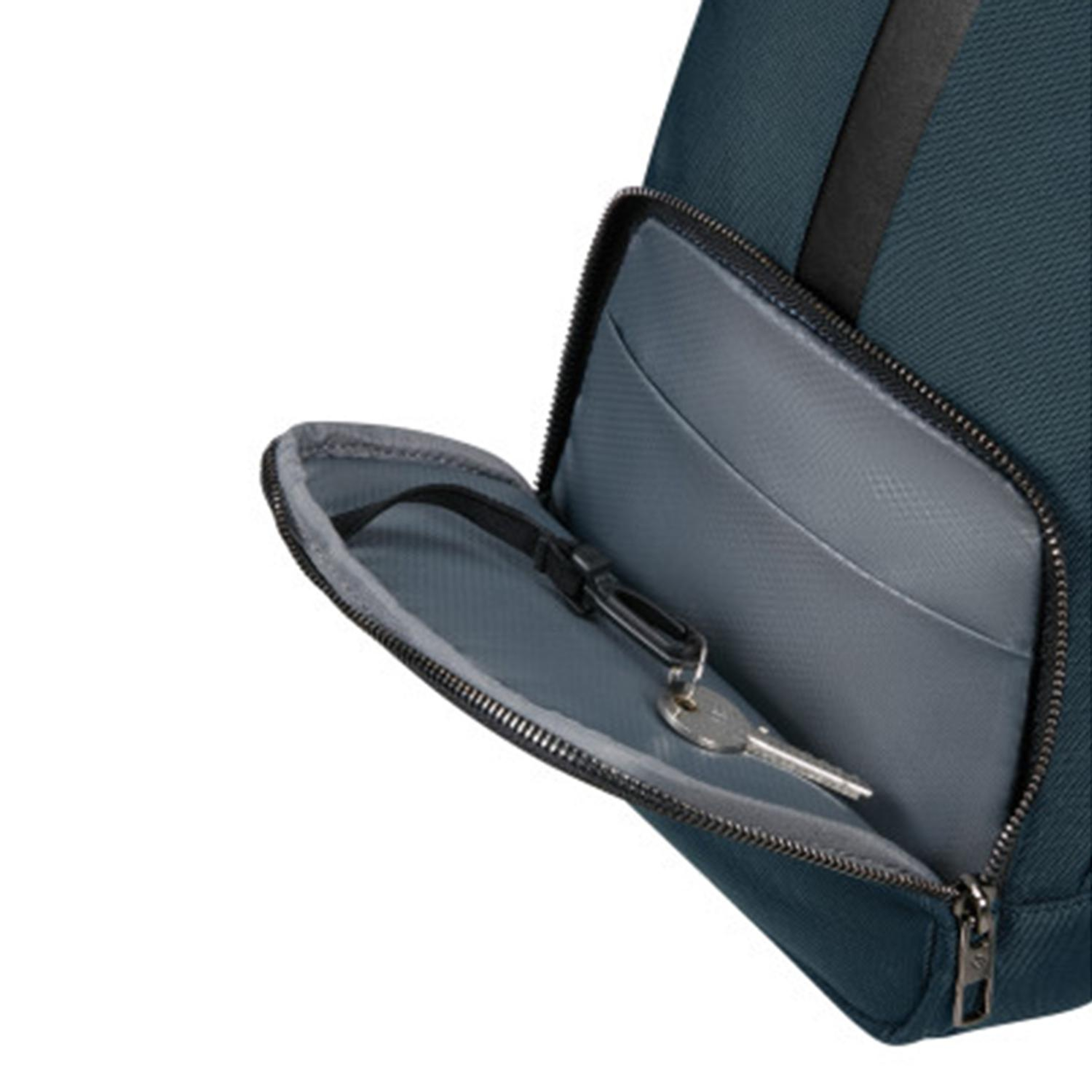 Samsonite Lacivert Sacksquare Omuz/Sırt Çantası