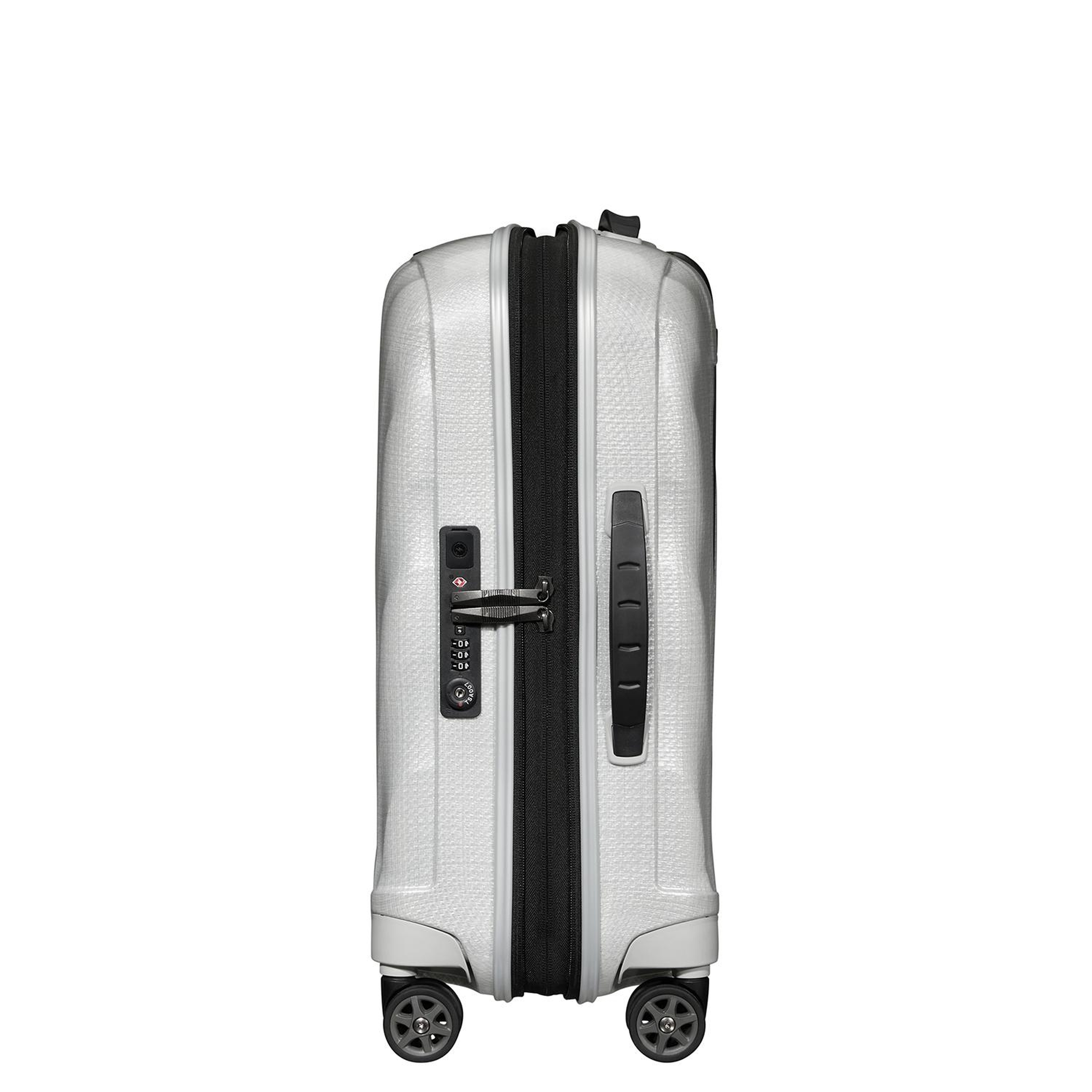 Samsonite Gri C-Lite - Spinner - Körüklü 4 Tekerlekli Kabin Boy 55 cm