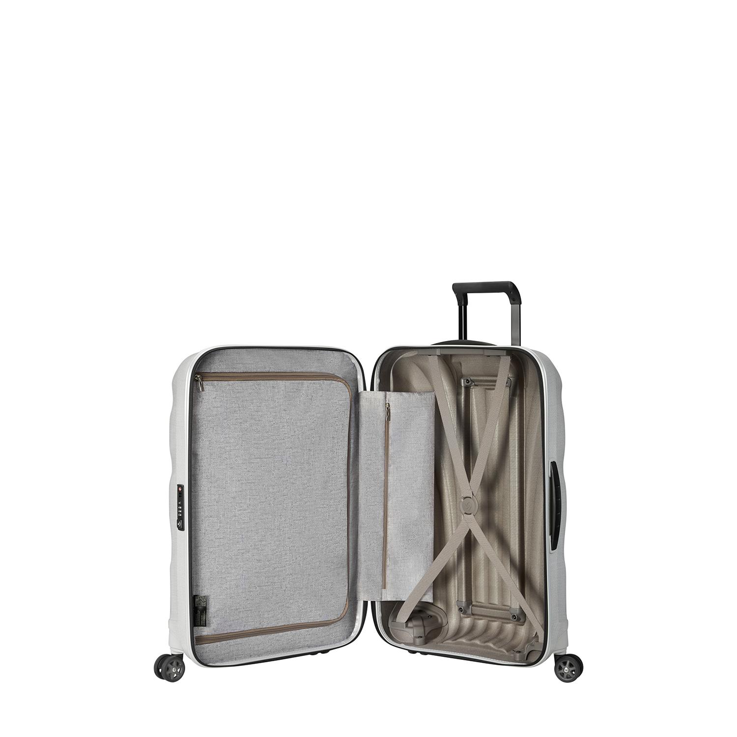 Samsonite Gri C-Lite - Spinner 4 Tekerlekli 75 cm Büyük Boy Valiz
