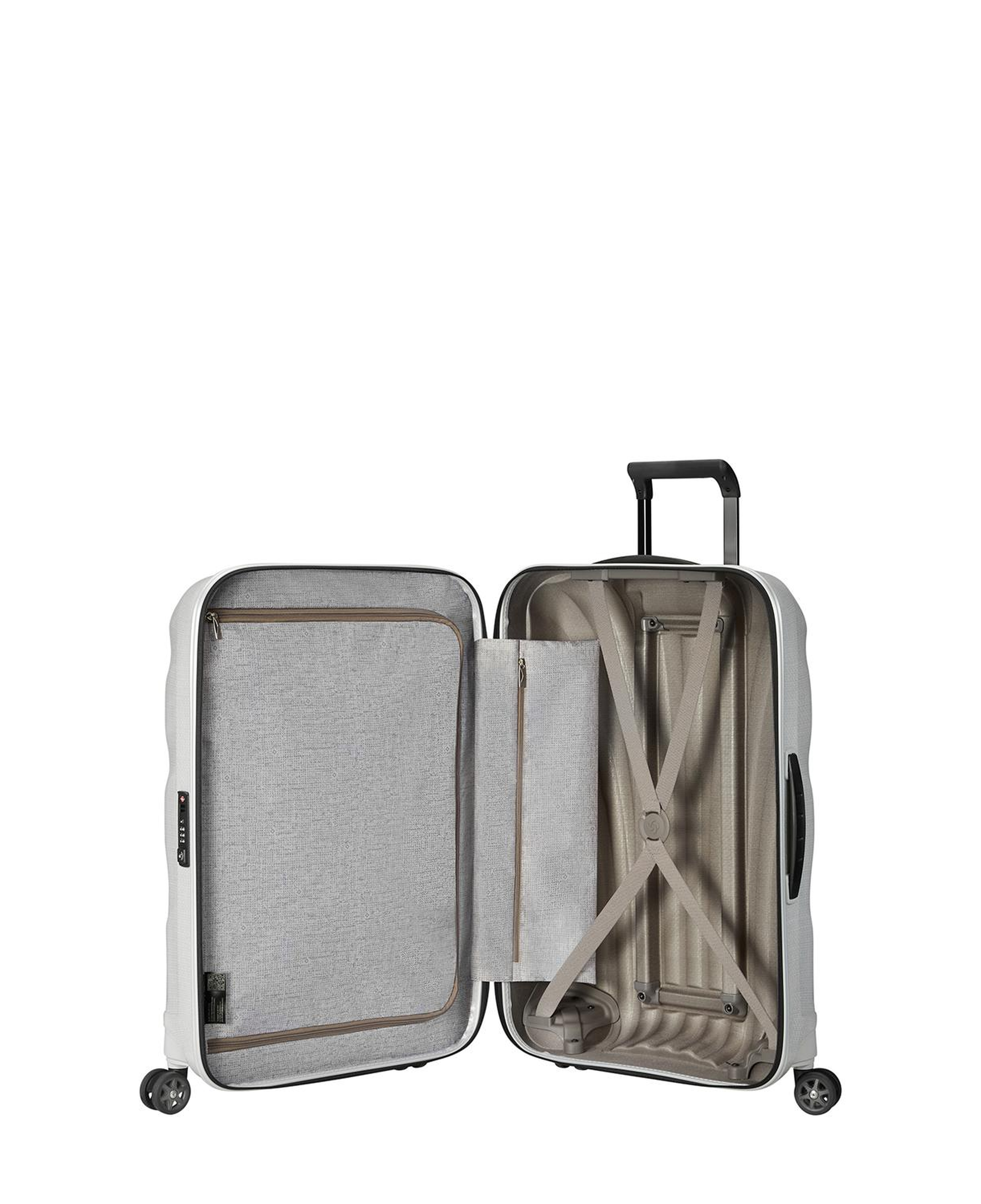 Samsonite Gri C-Lite - Spinner 4 Tekerlekli 75 cm Büyük Boy Valiz