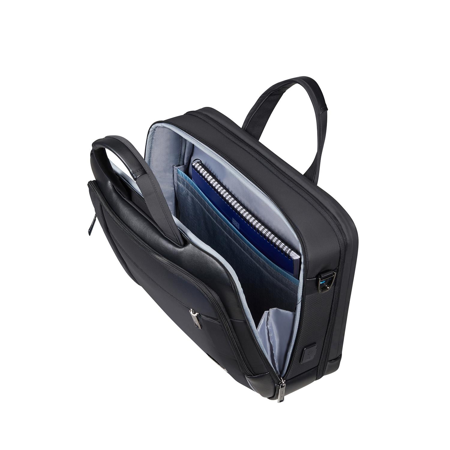 Samsonite Siyah Spectrolite 3.0 - Körüklü Laptop Çantası 15.6"