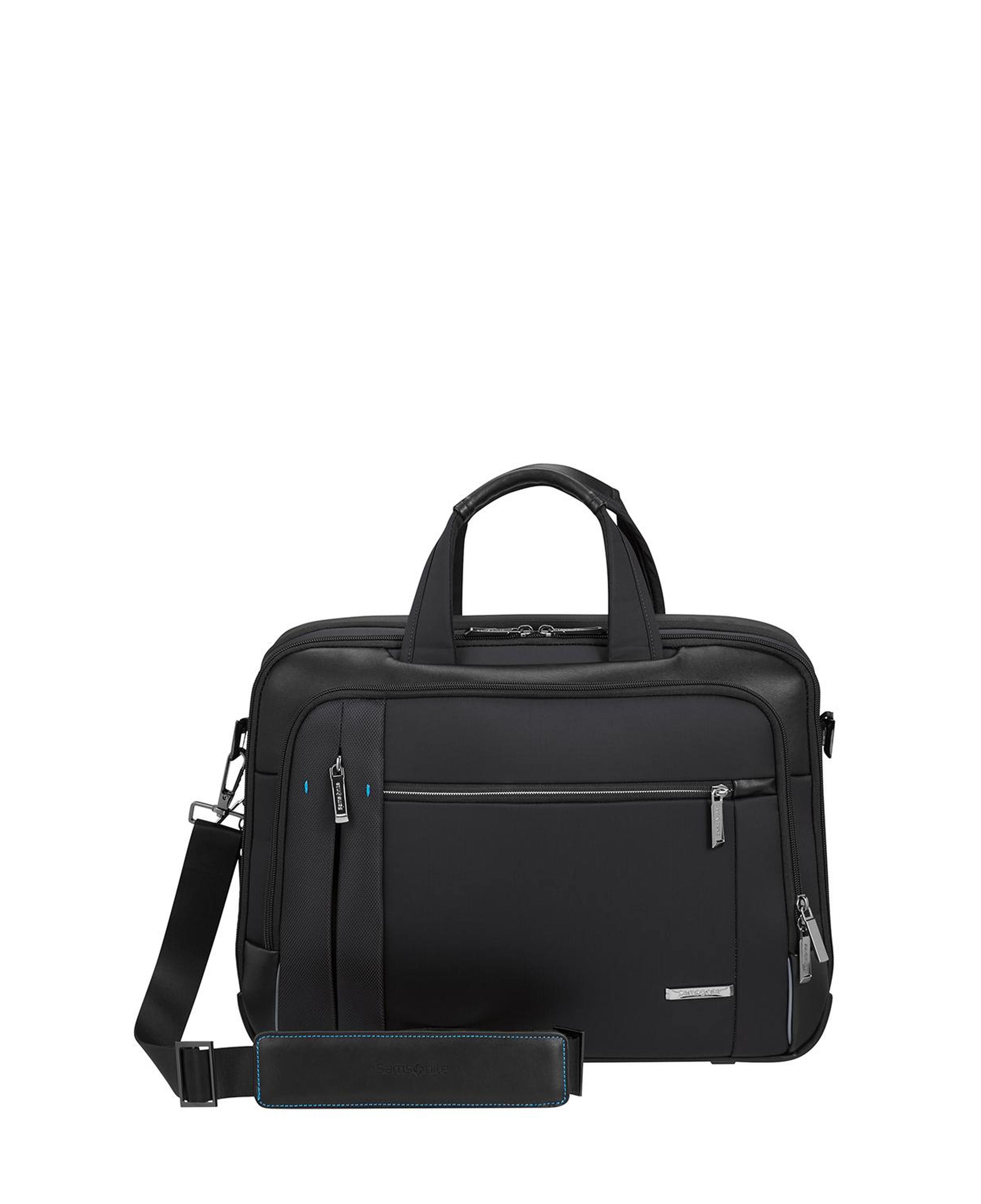 Samsonite Siyah Spectrolite 3.0 - Körüklü Laptop Çantası 15.6"