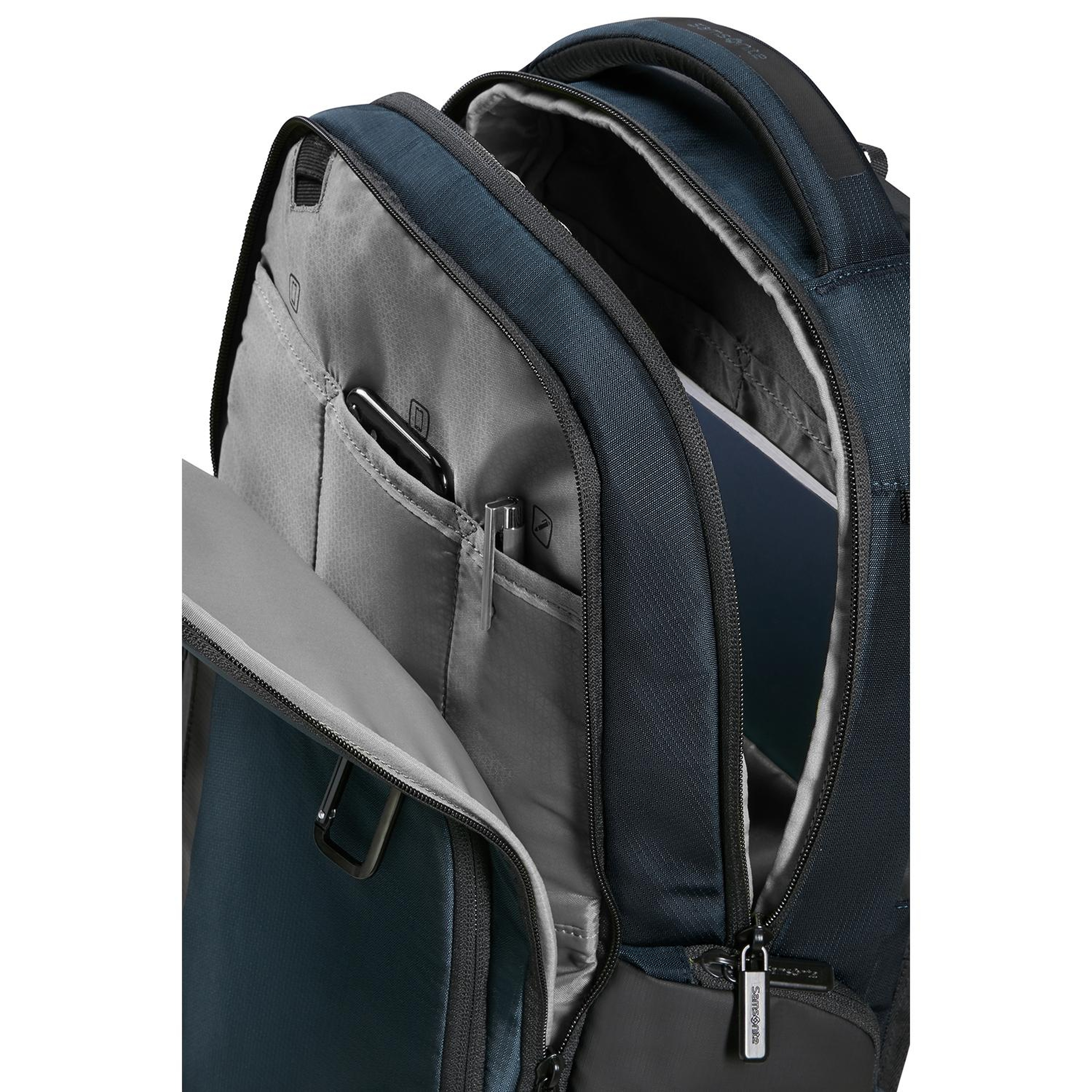 Samsonite Lacivert Biz2go - Laptop Sırt Çantası 14.1"