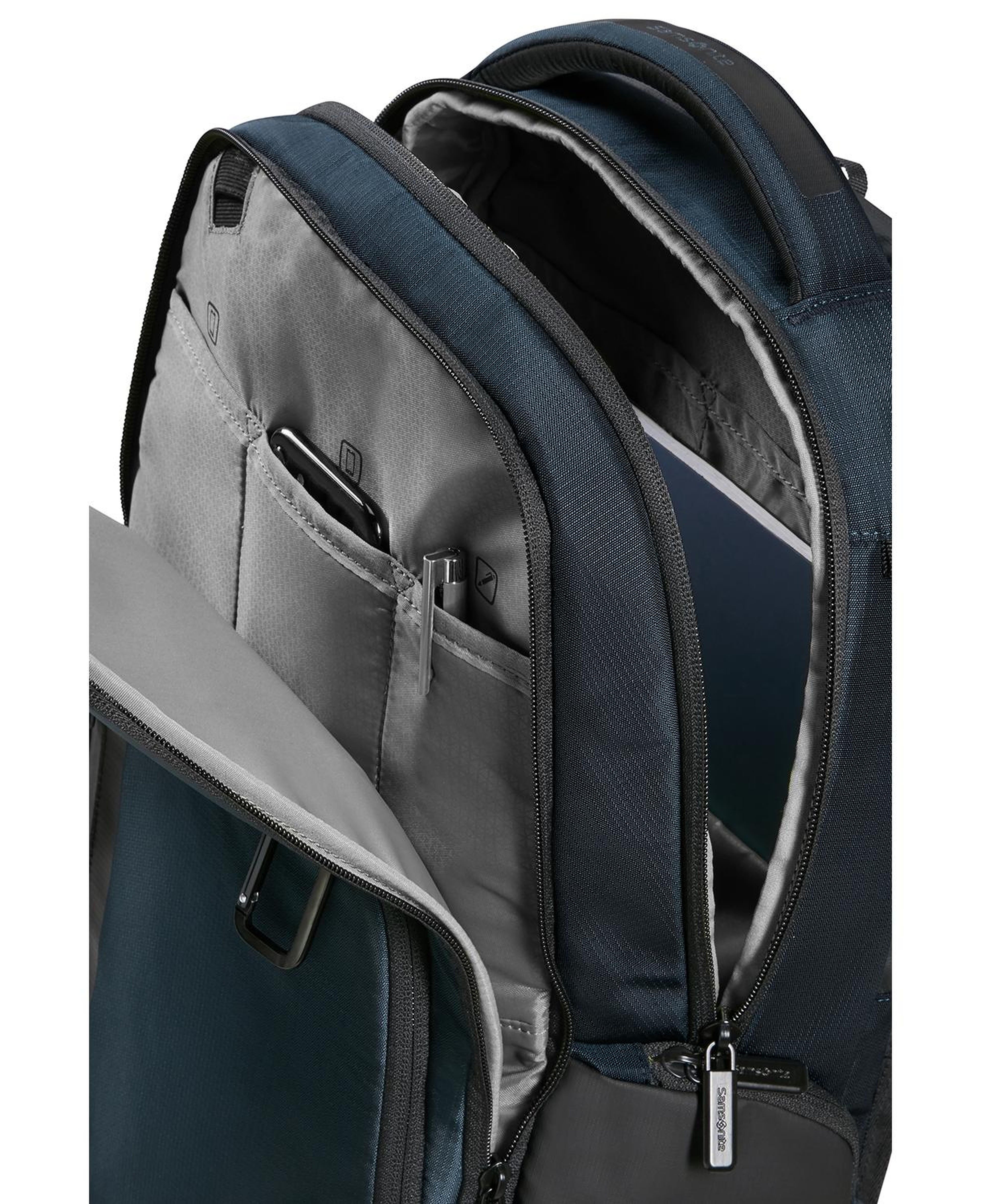 Samsonite Lacivert Biz2go - Laptop Sırt Çantası 14.1"