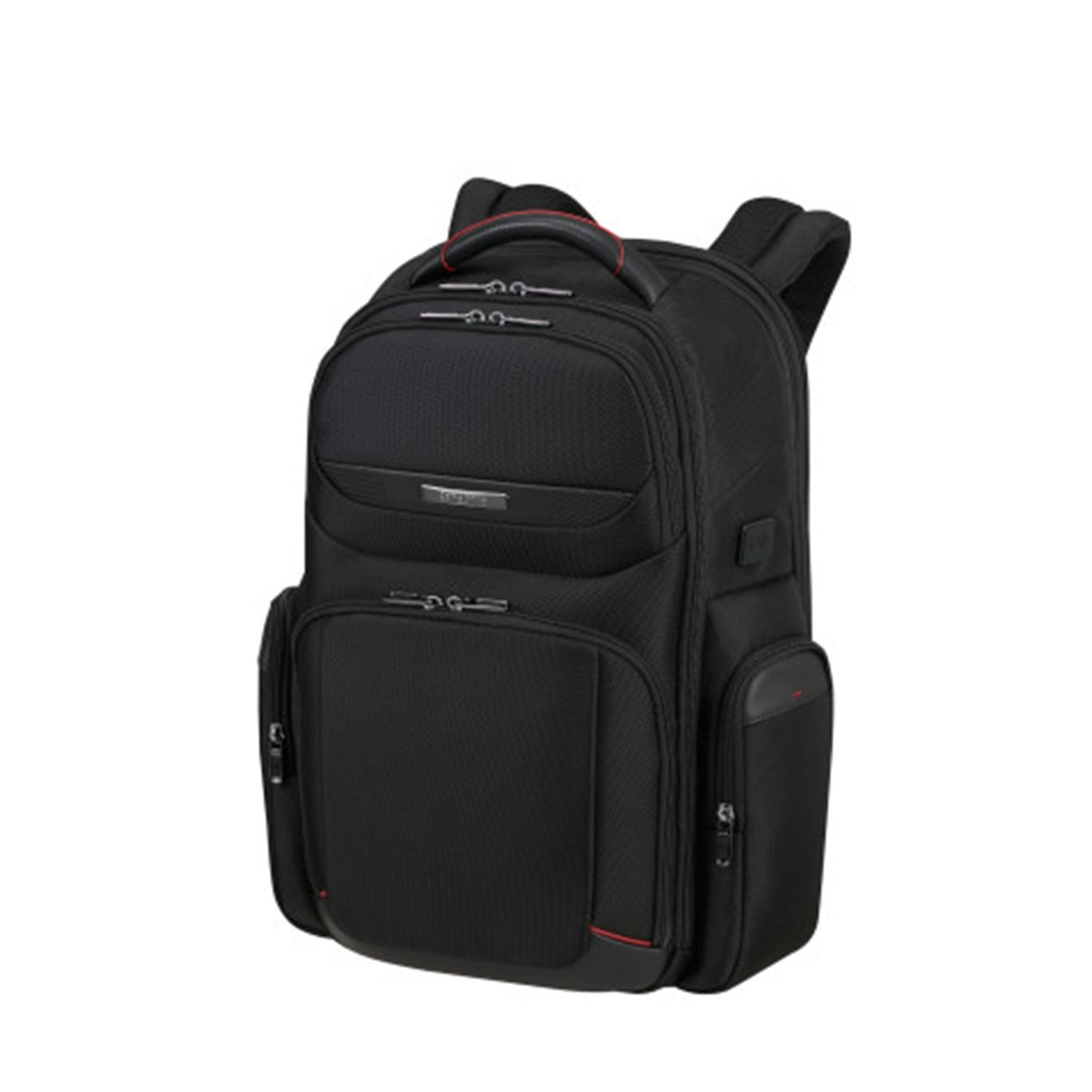 Samsonite Siyah Pro-Dlx - Körüklü Sırt Çantası 17.3"