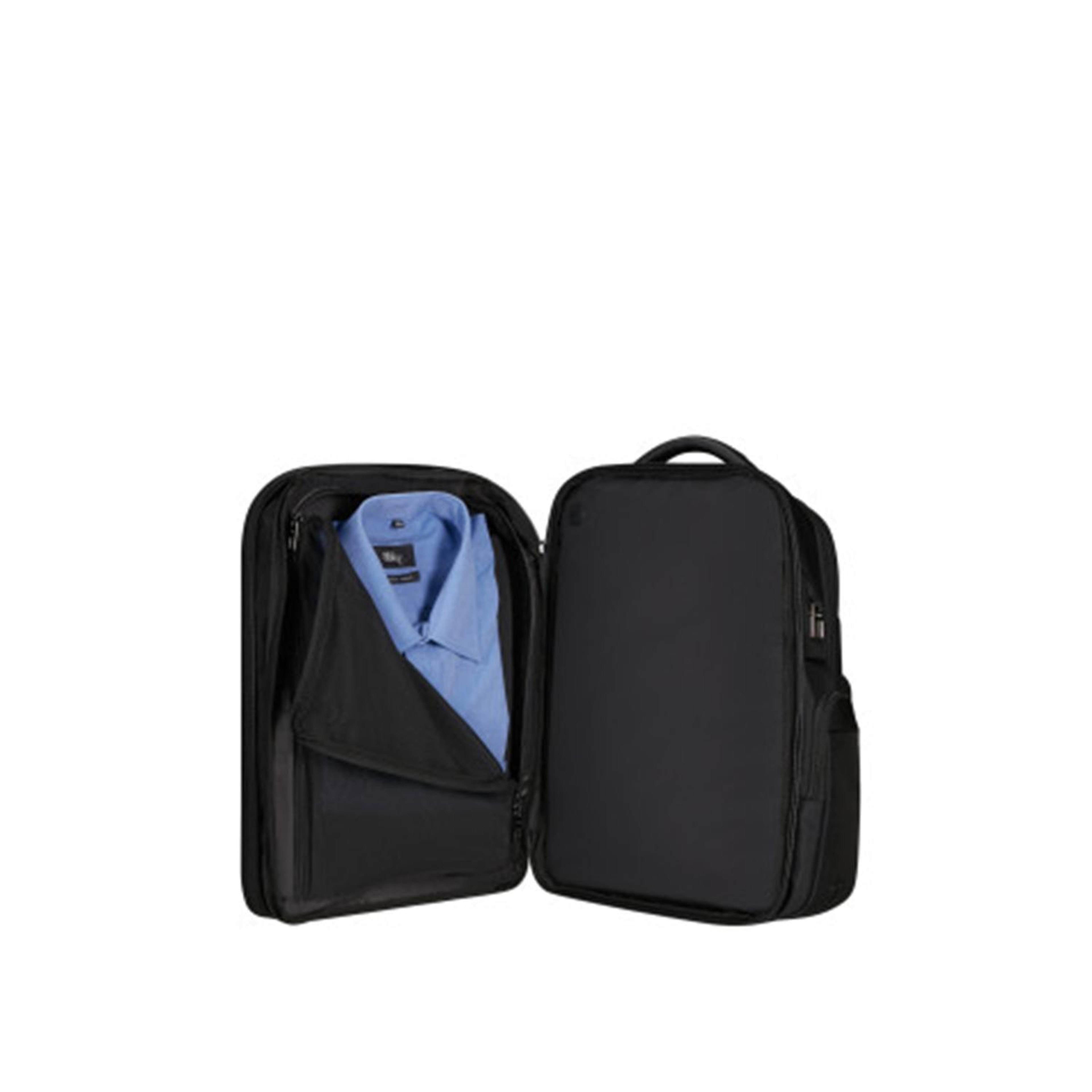Samsonite Siyah Pro-Dlx - Körüklü Sırt Çantası 17.3"