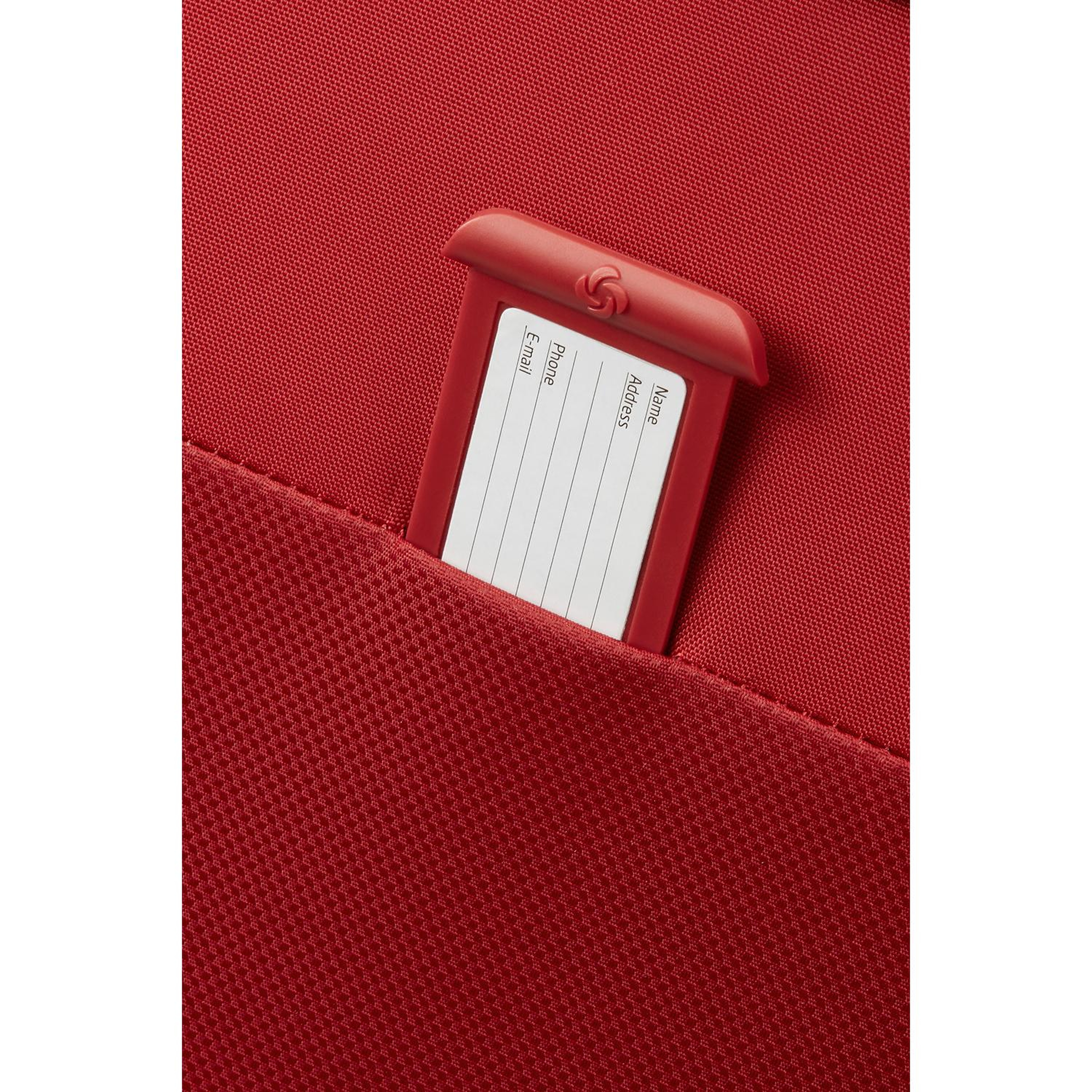 Samsonite Kırmızı D'lite - 4 Tekerlekli Körüklü Büyük Boy Valiz 71cm
