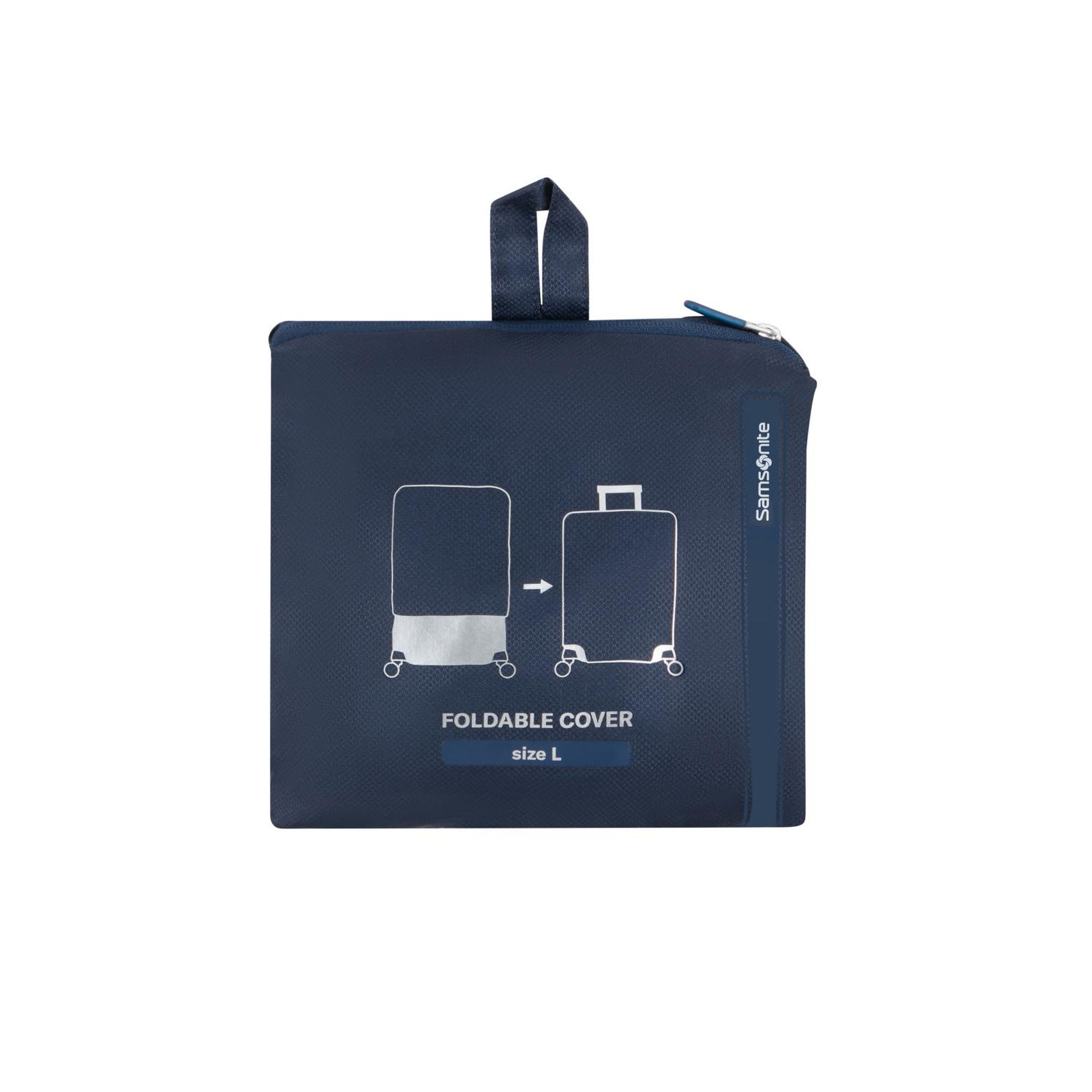 Samsonite Lacivert Ta Revolution Valiz Kılıfı (L)