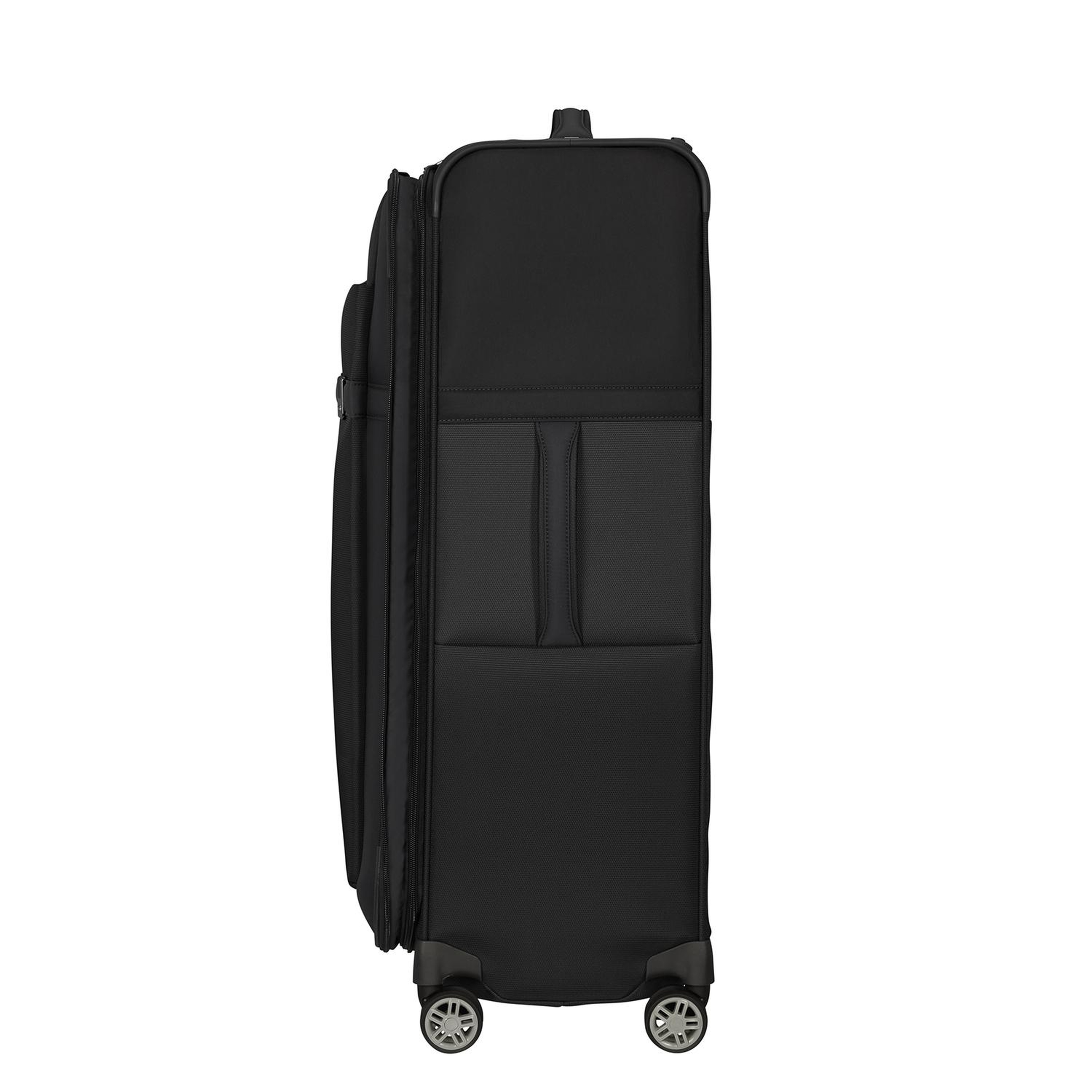Samsonite Siyah Aırea - 4 Tekerlekli Spinner Körüklü Büyük Boy Valiz 78 Cm