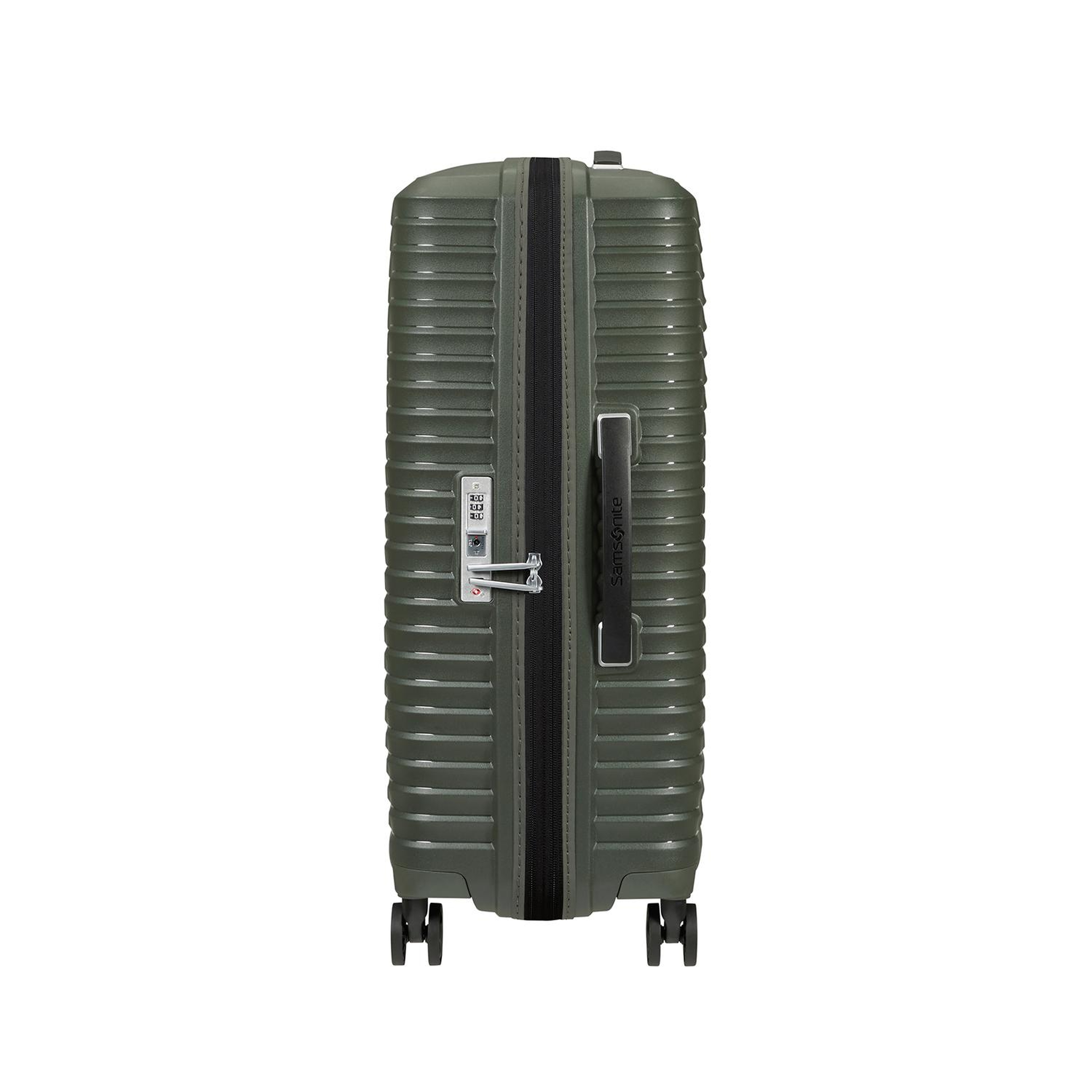 Samsonite Yeşil Spinner Upscape Körüklü 68/25 Orta Boy Valiz