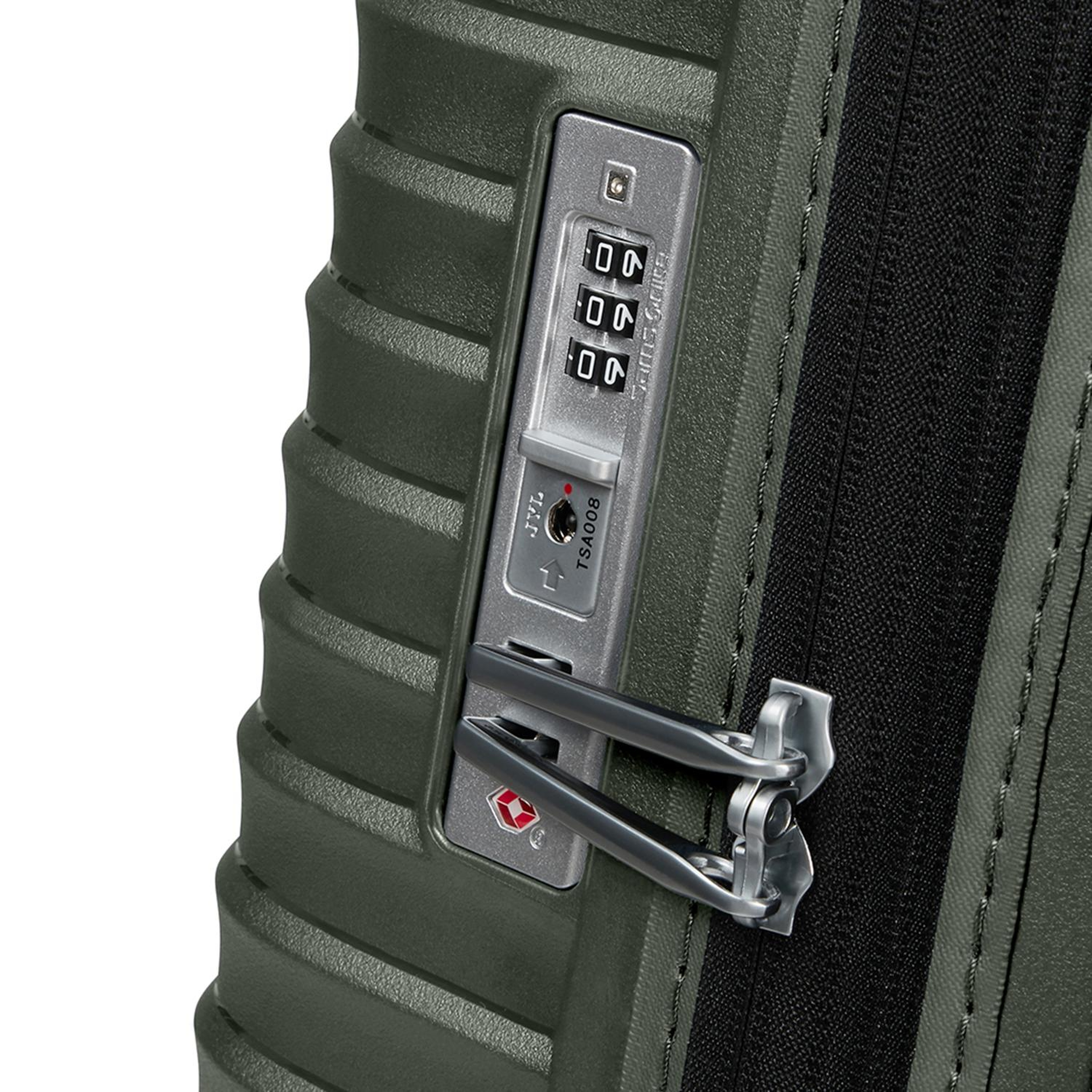 Samsonite Yeşil Spinner Upscape Körüklü 68/25 Orta Boy Valiz