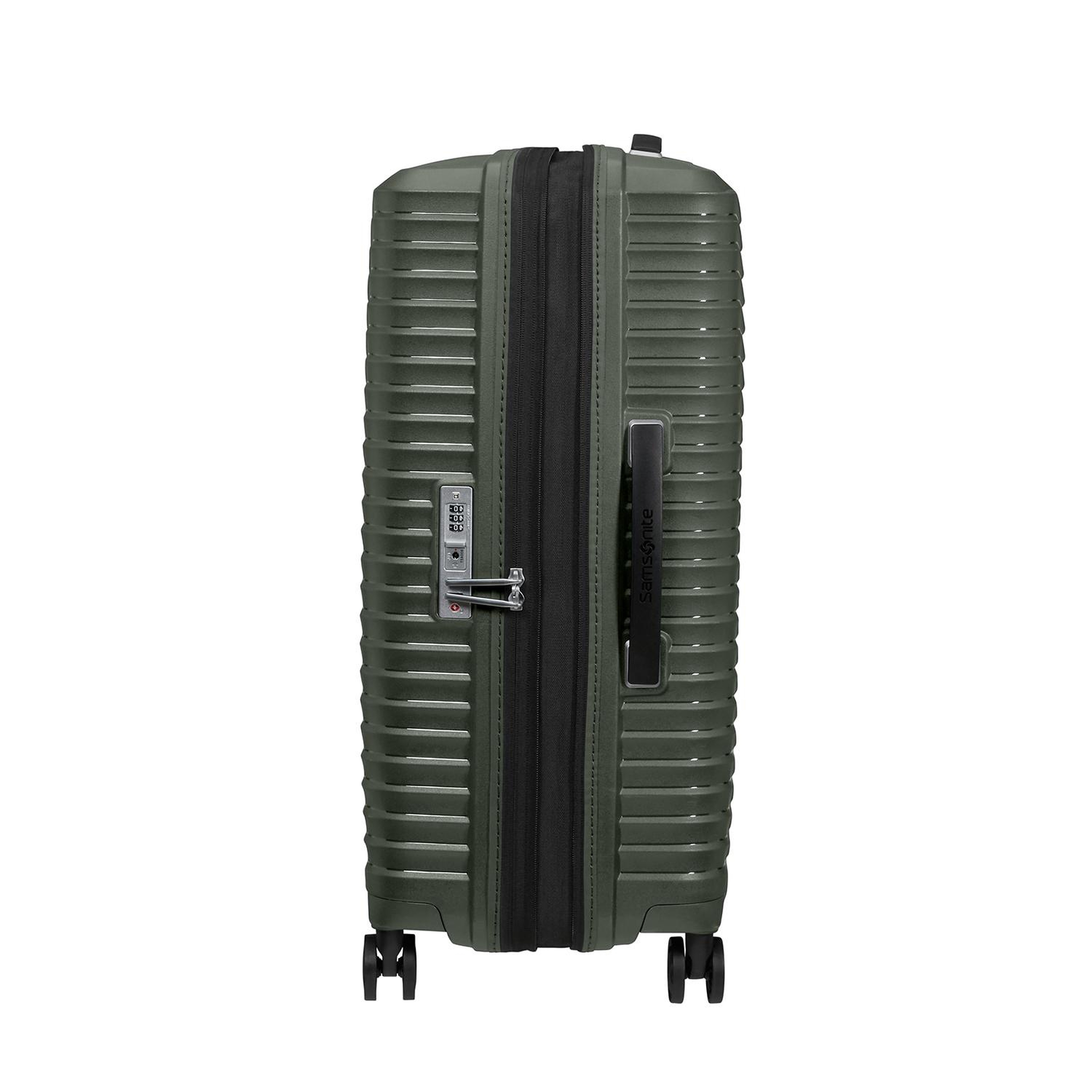 Samsonite Yeşil Spinner Upscape Körüklü 68/25 Orta Boy Valiz