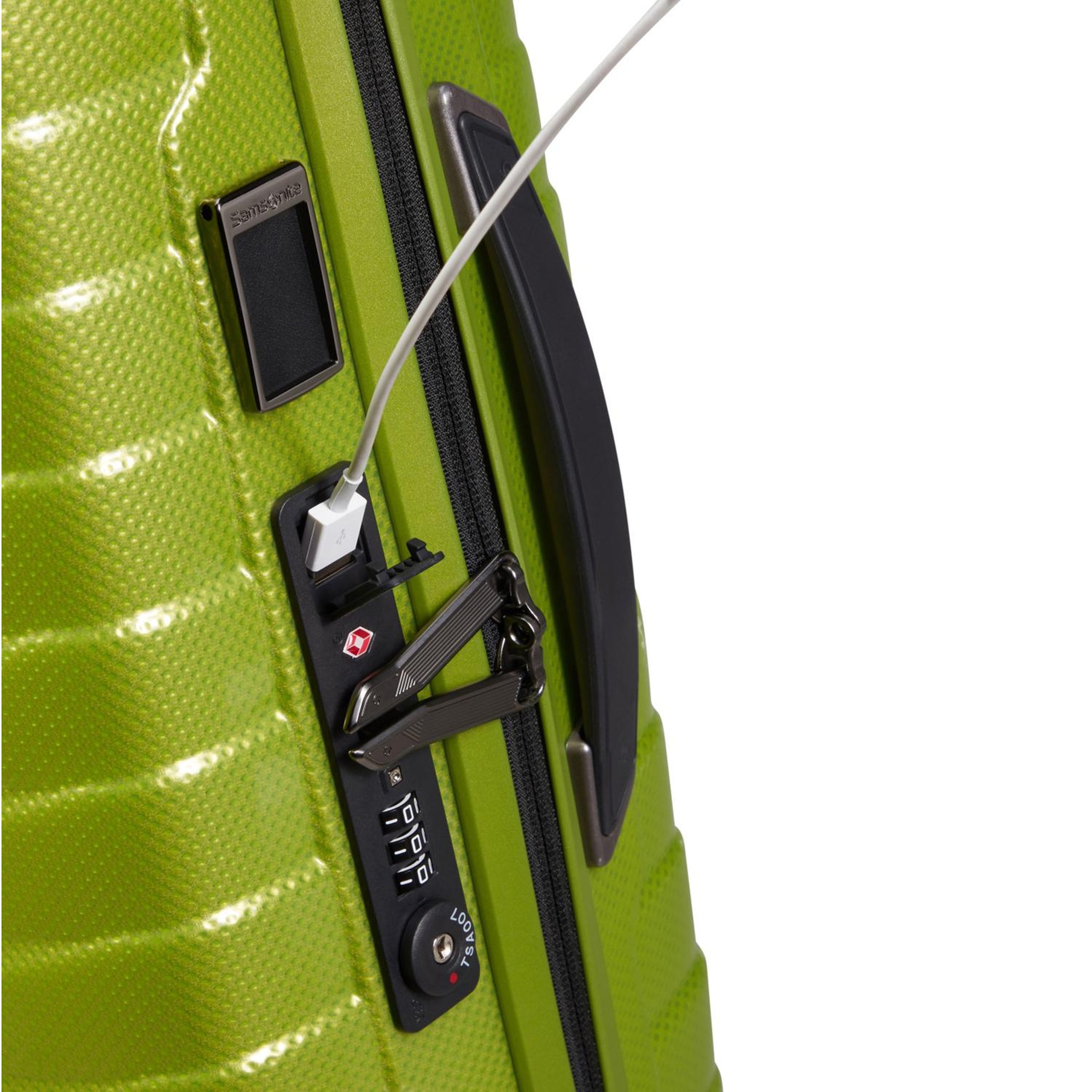 Samsonite Yeşil Proxis - Körüklü 55 cm Kabin Boy Tekerlekli Valiz