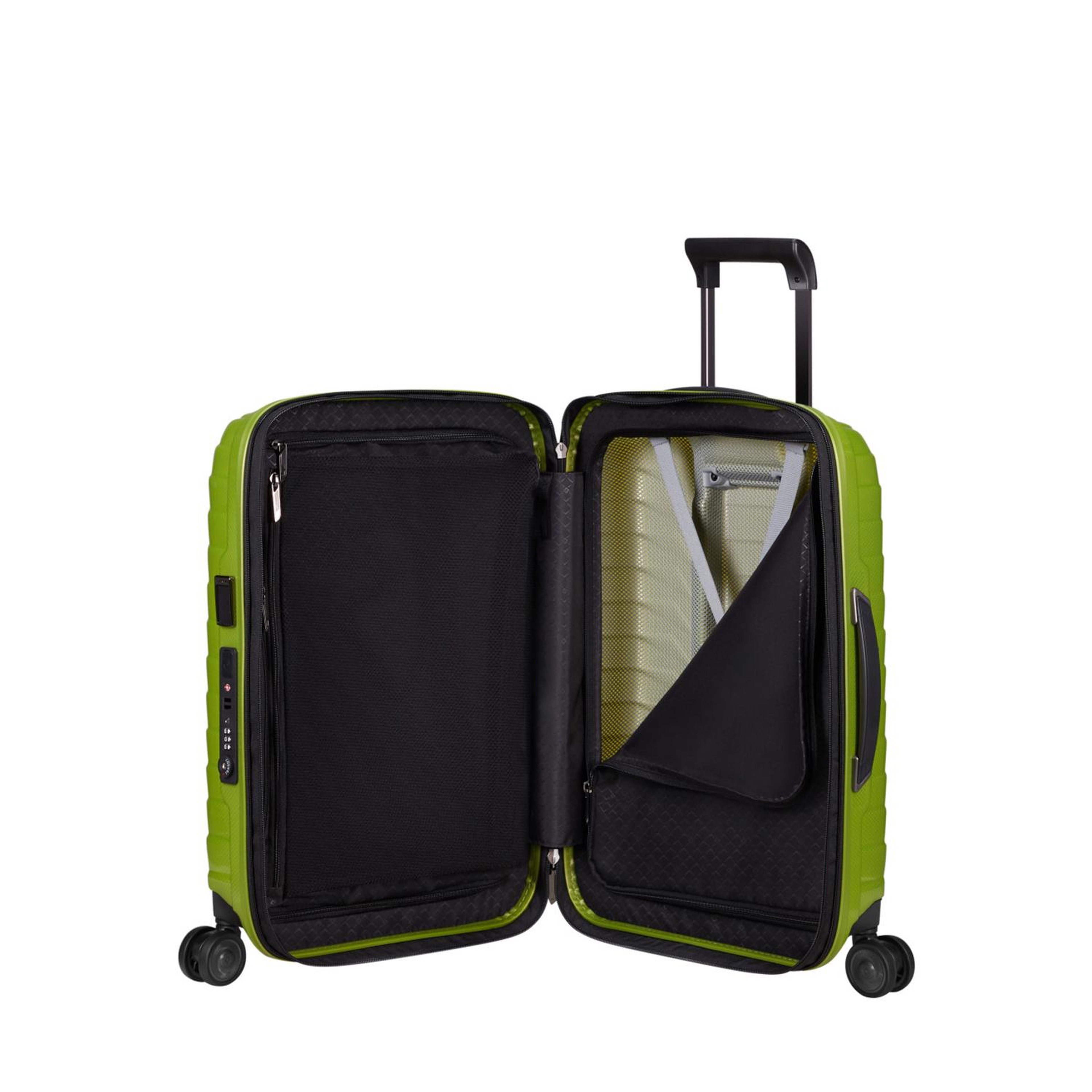Samsonite Yeşil Proxis - Körüklü 55 cm Kabin Boy Tekerlekli Valiz