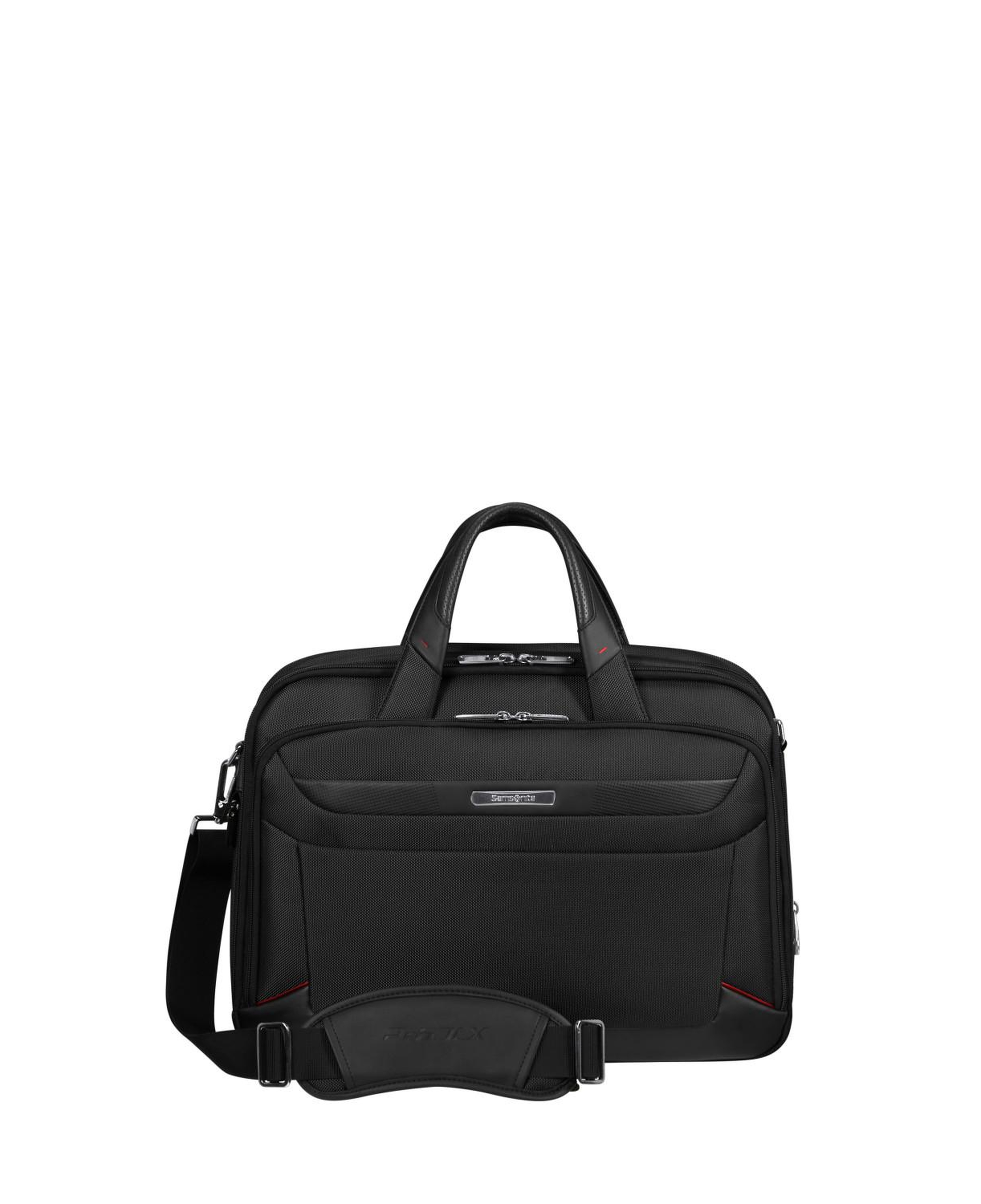 Samsonite Siyah Pro-Dlx 6 - Körüklü Evrak/Laptop Çantası