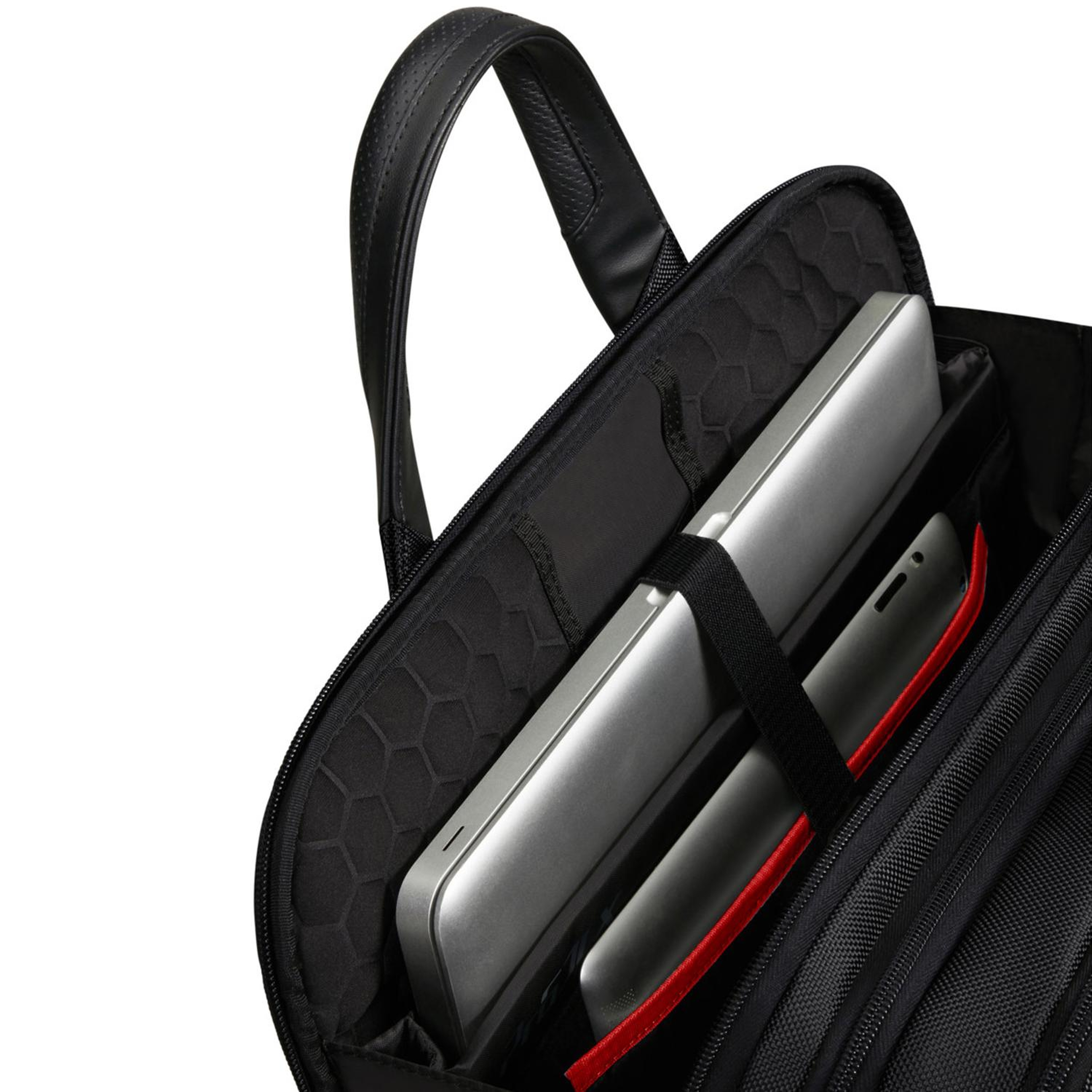 Samsonite Siyah Pro-Dlx 6 - Körüklü Evrak/Laptop Çantası