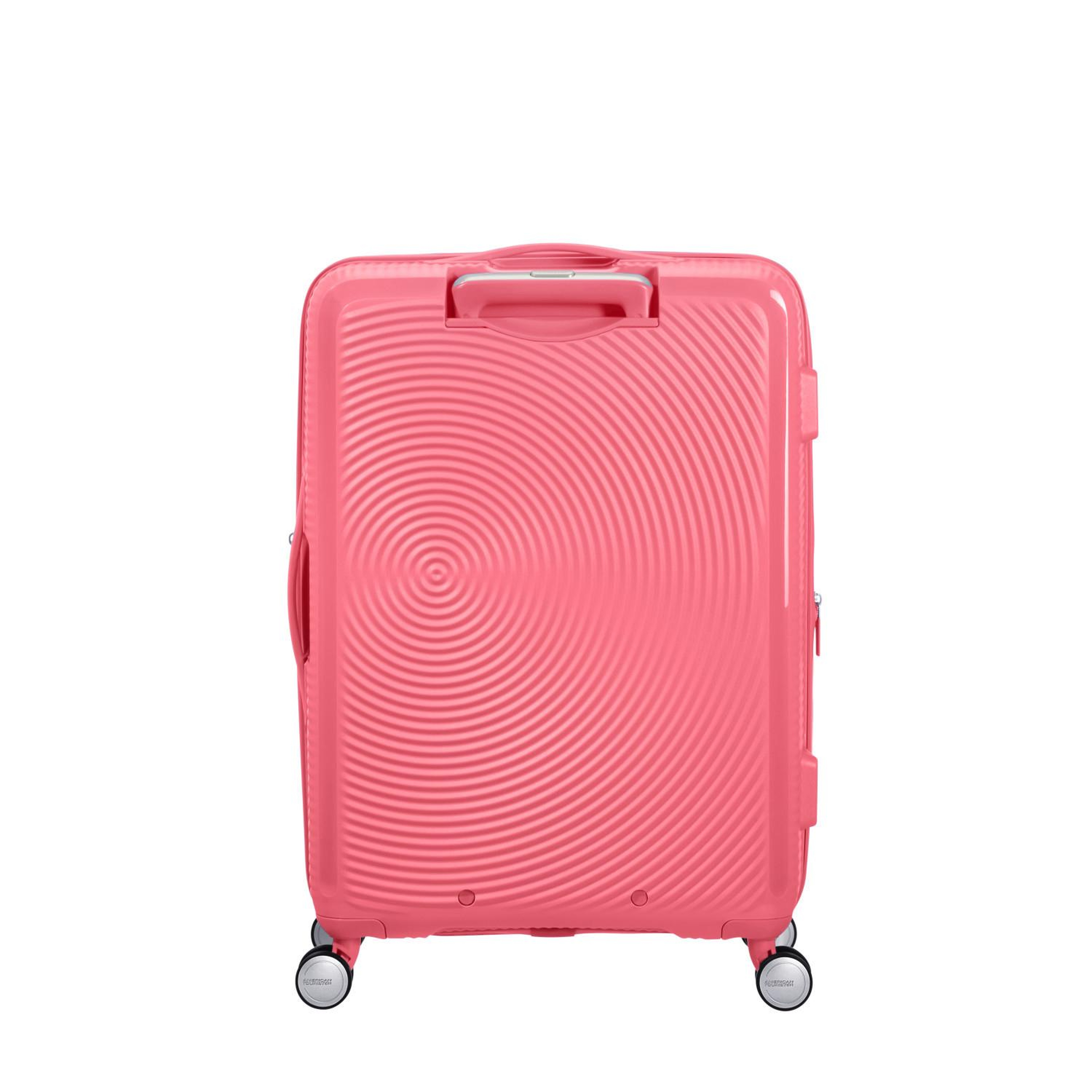 American Tourister Pembe Soundbox - Körüklü 67 cm Orta Boy Sert Valiz