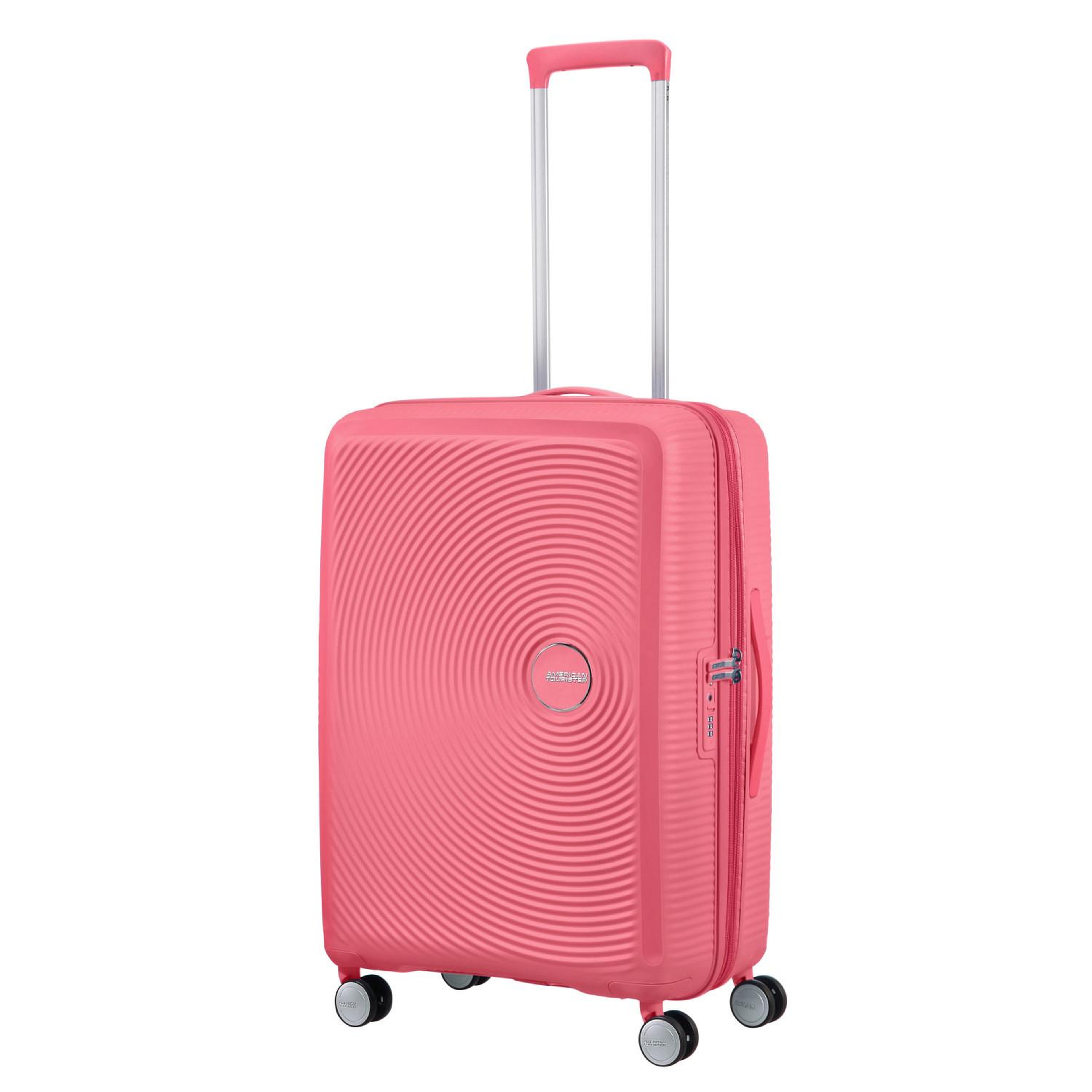 American Tourister Pembe Soundbox - Körüklü 67 cm Orta Boy Sert Valiz