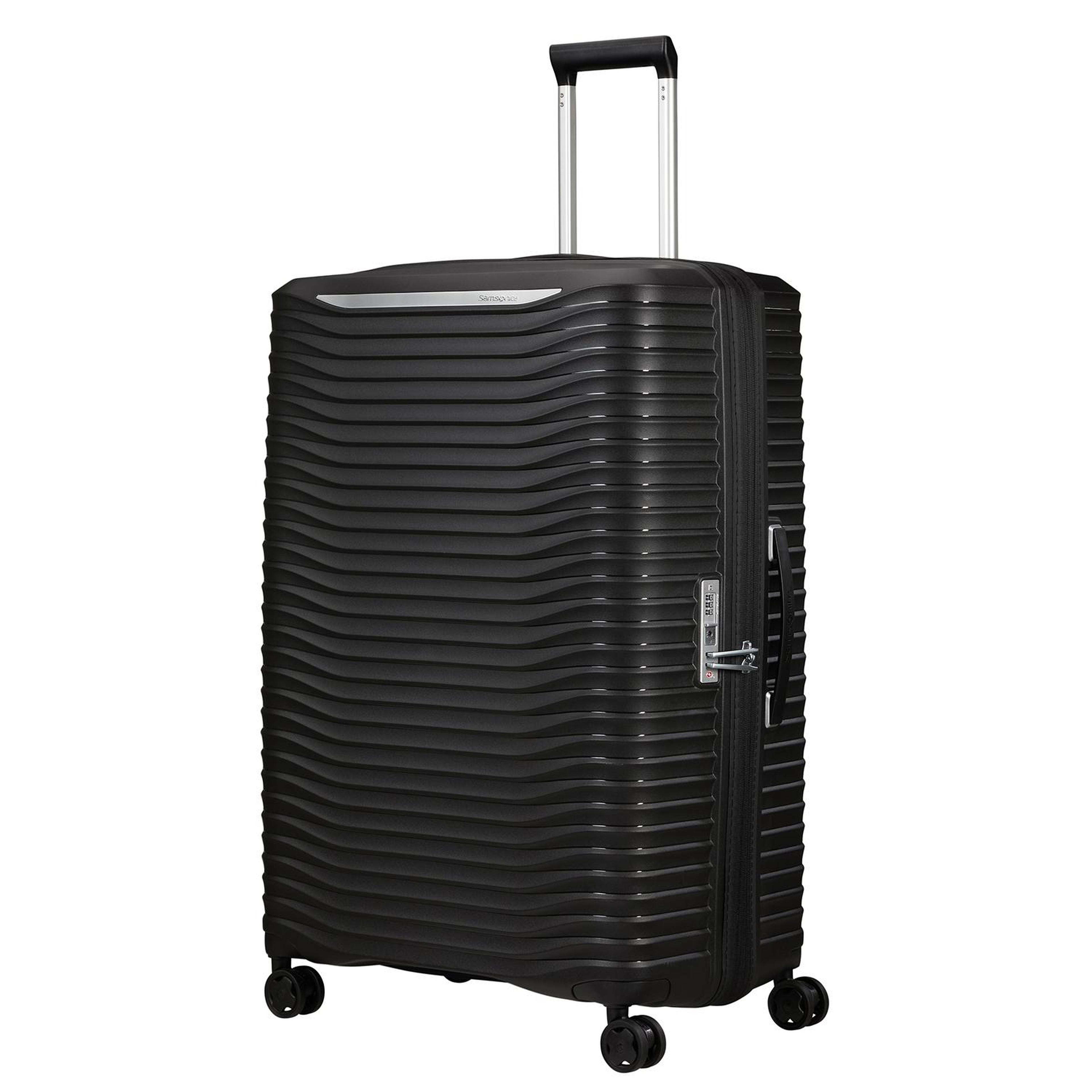 Samsonite Siyah Upscape Spinner Körüklü 81/30 Ekstra Büyük Boy Valiz