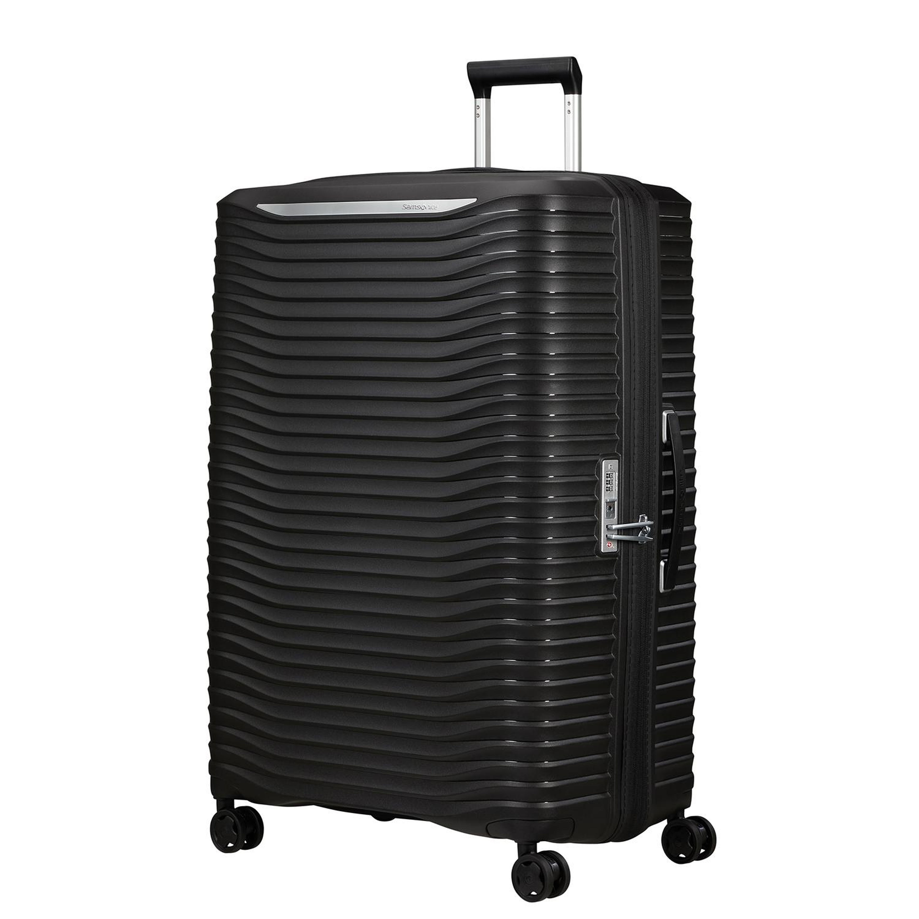 Samsonite Siyah Upscape Spinner Körüklü 81/30 Ekstra Büyük Boy Valiz