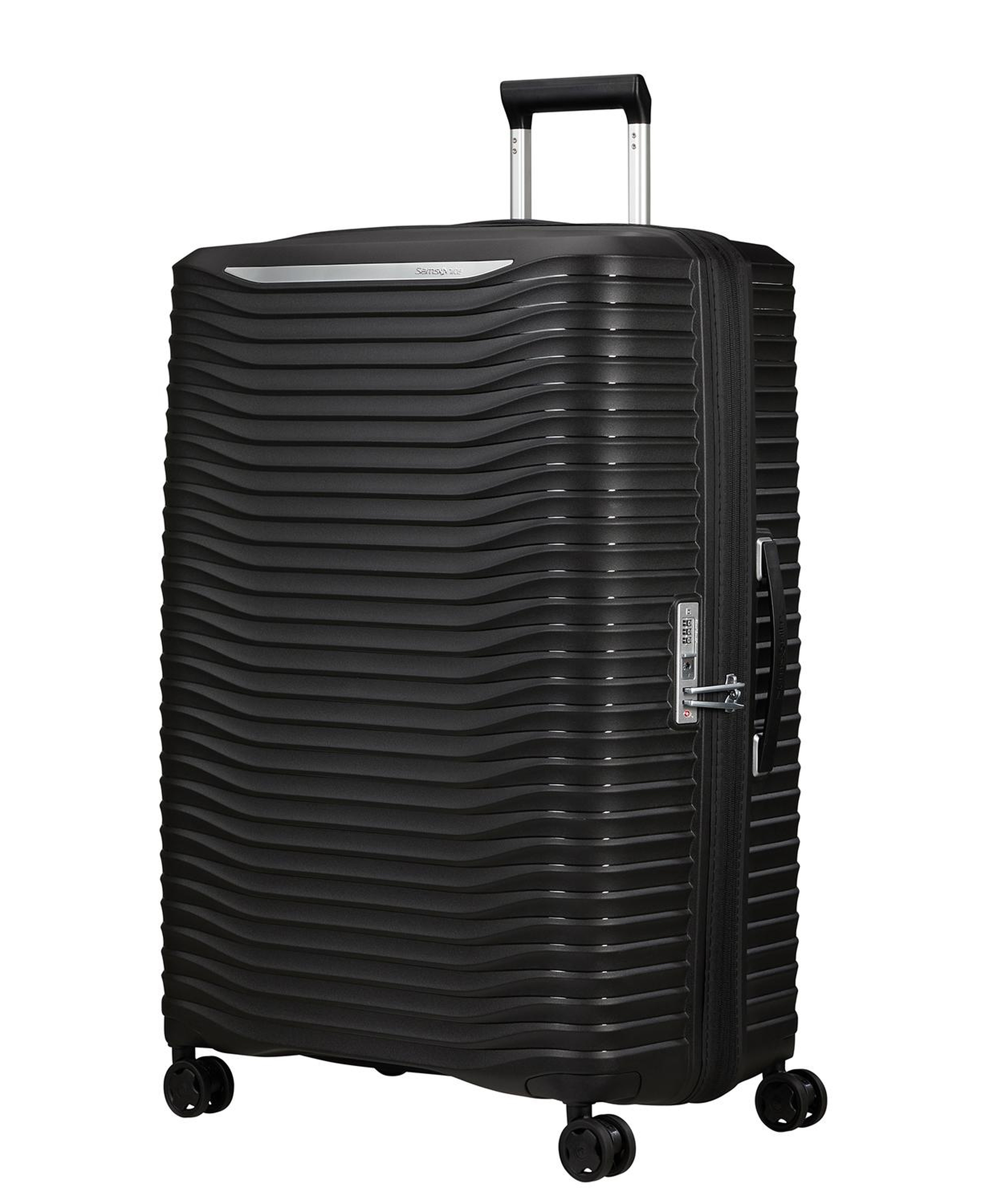 Samsonite Siyah Upscape Spinner Körüklü 81/30 Ekstra Büyük Boy Valiz