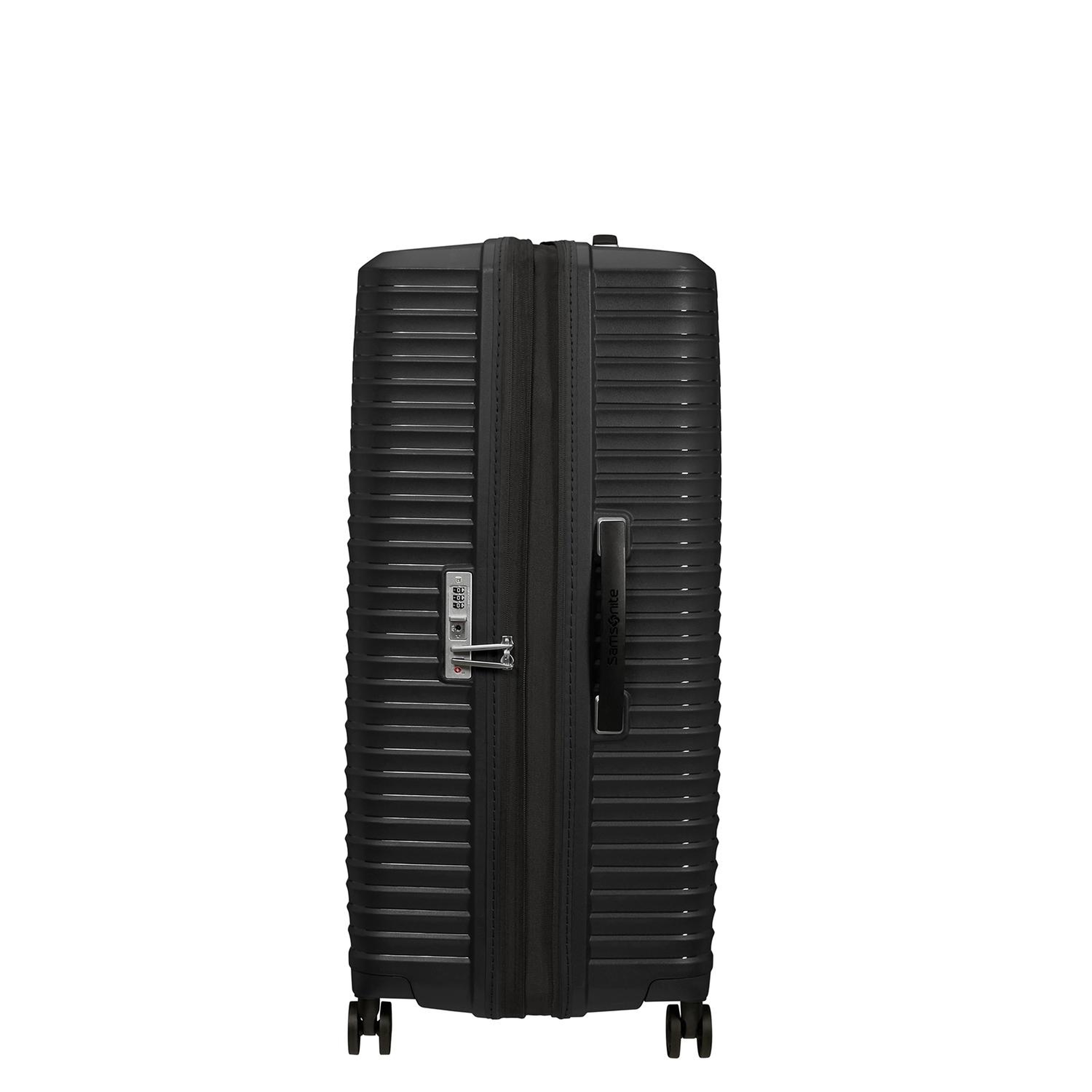 Samsonite Siyah Upscape Spinner Körüklü 81/30 Ekstra Büyük Boy Valiz