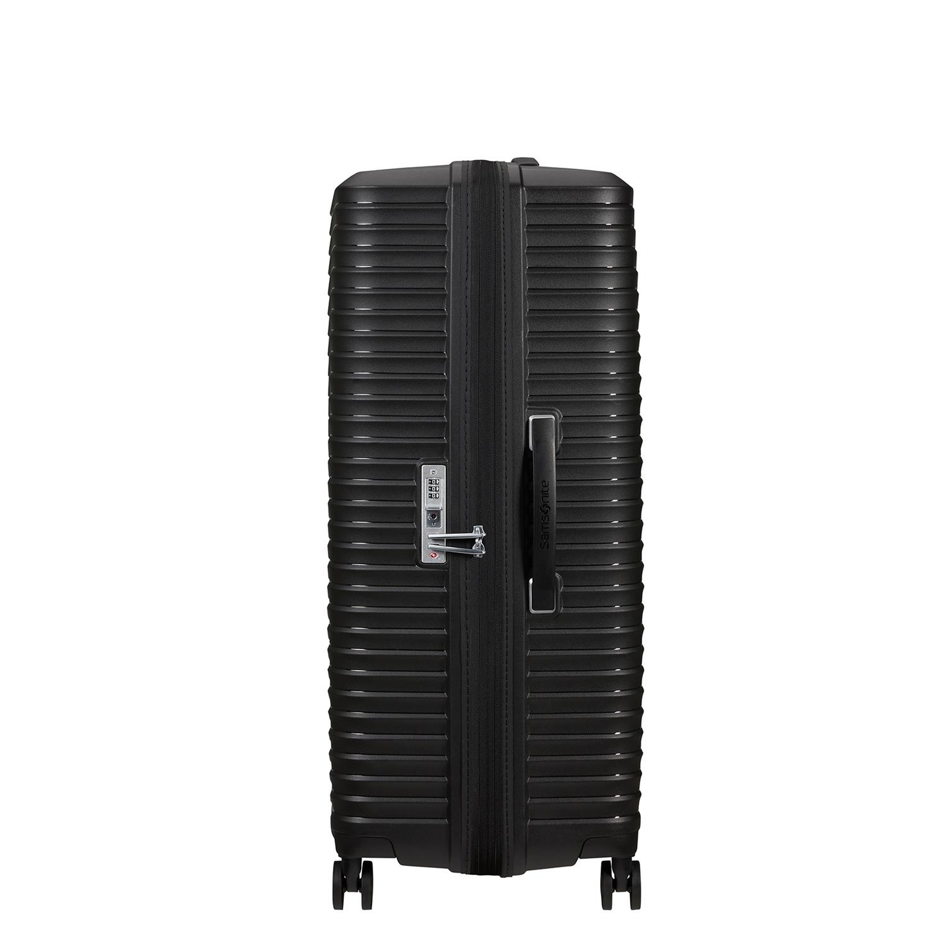 Samsonite Siyah Upscape Spinner Körüklü 81/30 Ekstra Büyük Boy Valiz