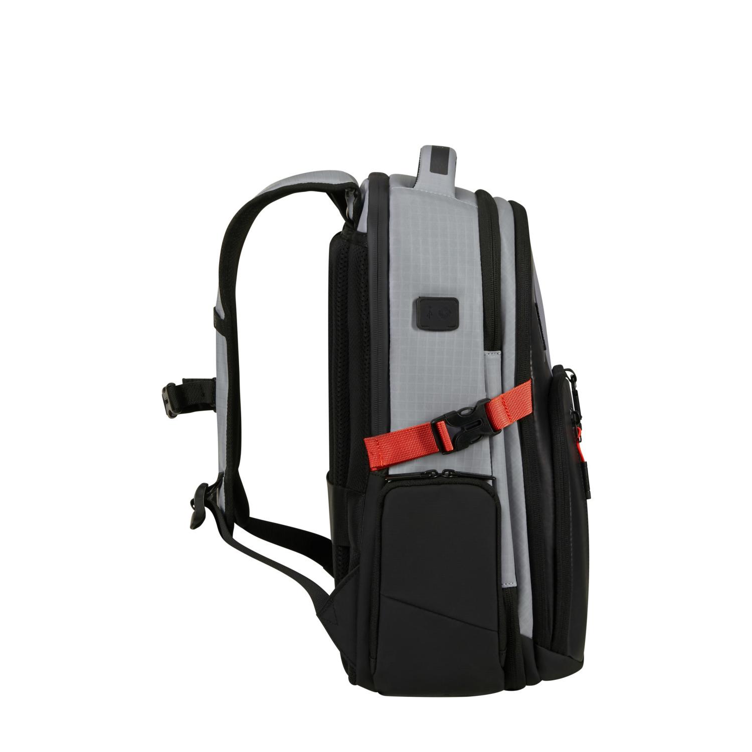 Samsonite Gri Biz2go - Laptop Sırt Çantası 15.6''