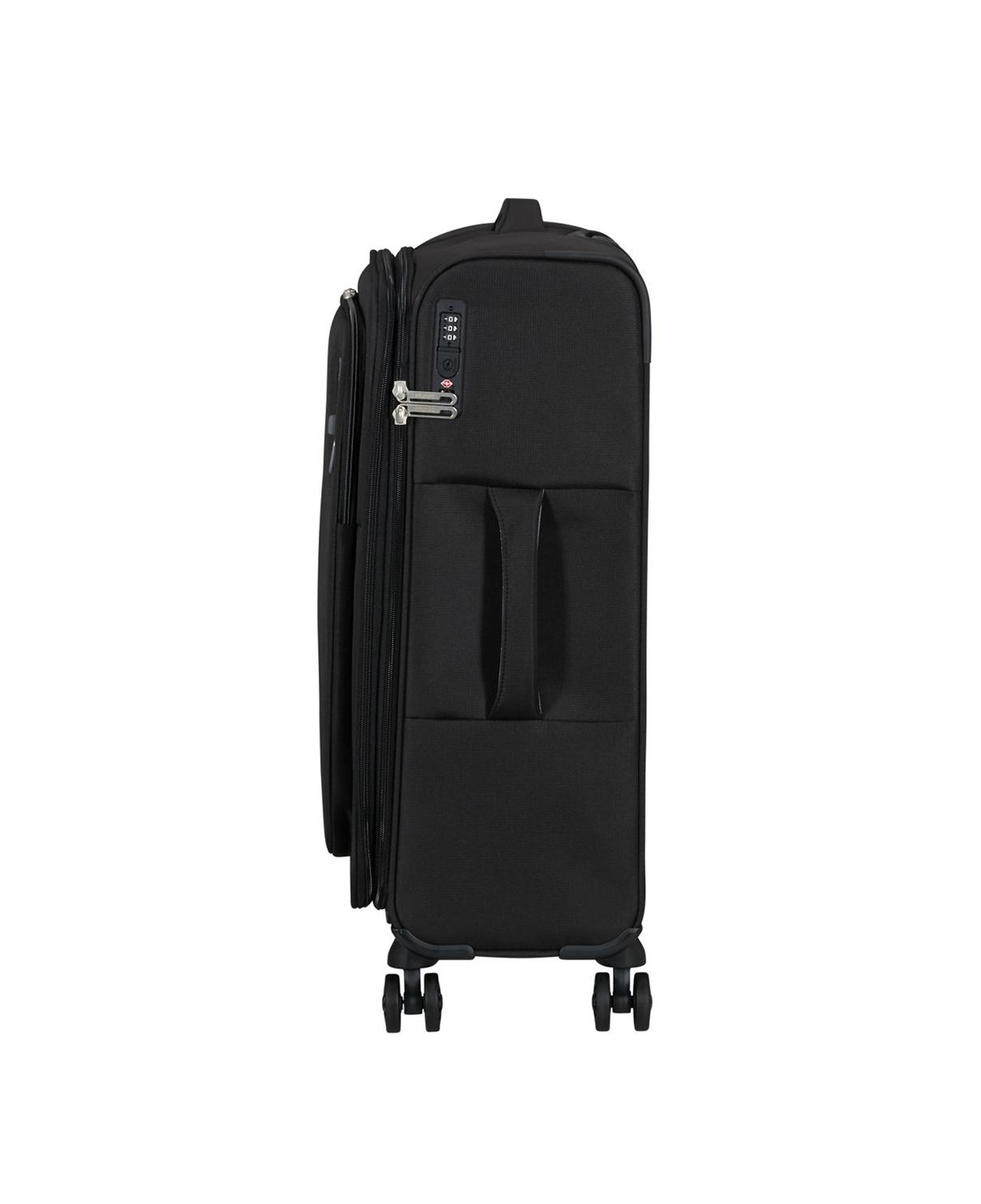 American Tourister Siyah Cloudrider 4 Tekerlekli Orta Boy Valiz 67 cm