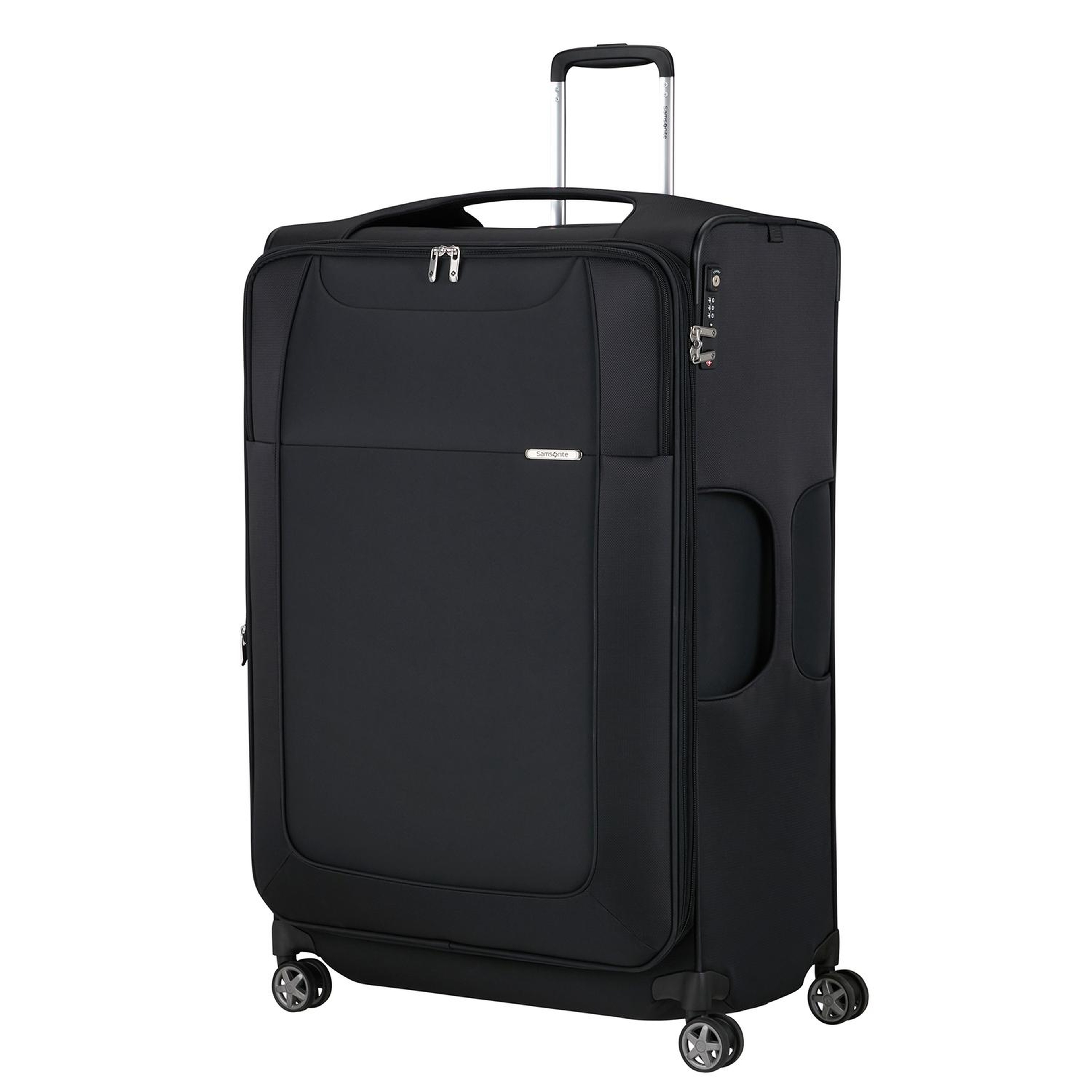 Samsonite Siyah Spinner D'lite - Körüklü 4 Tekerlekli 83 cm Büyük Boy Valiz