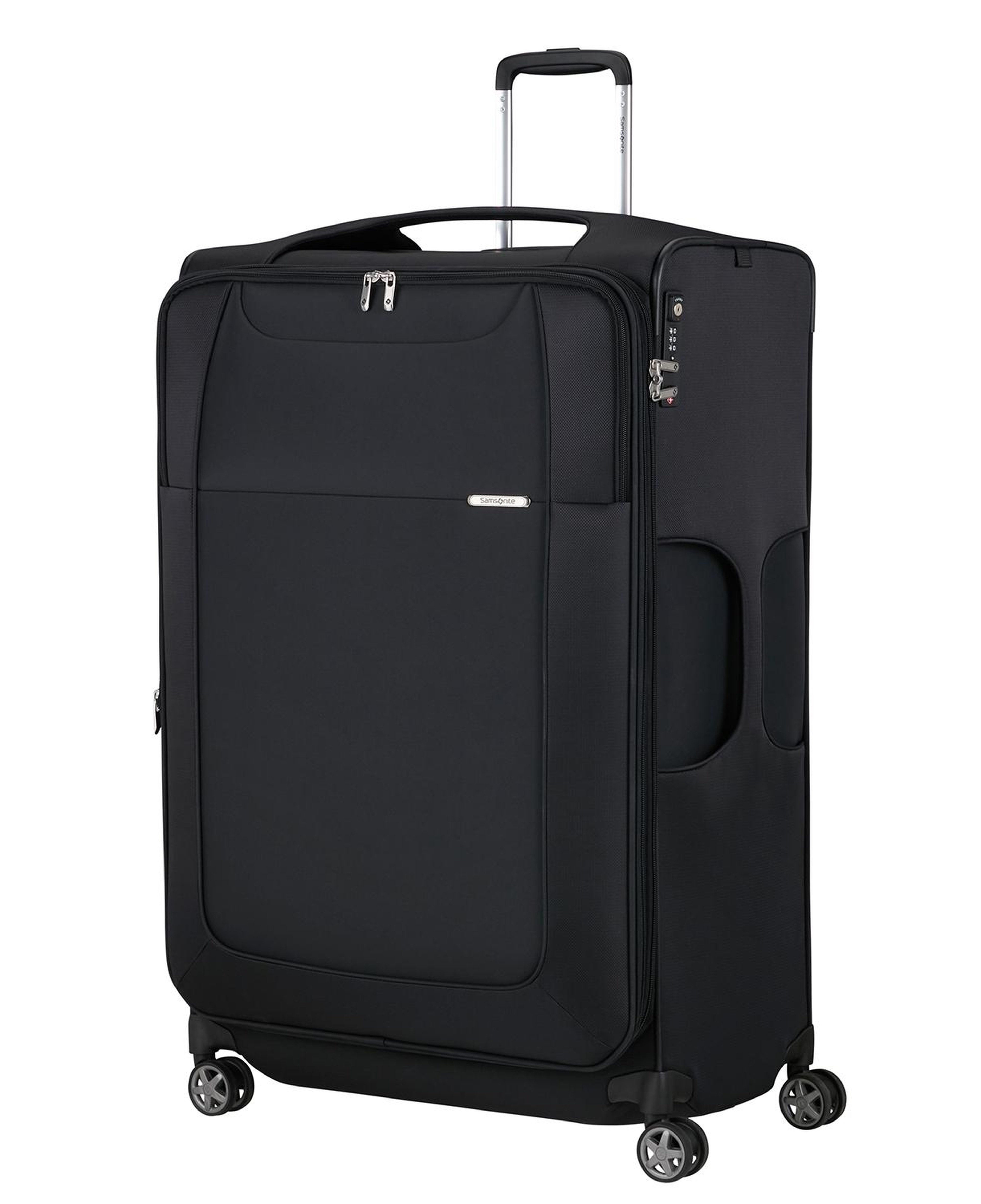 Samsonite Siyah Spinner D'lite - Körüklü 4 Tekerlekli 83 cm Büyük Boy Valiz