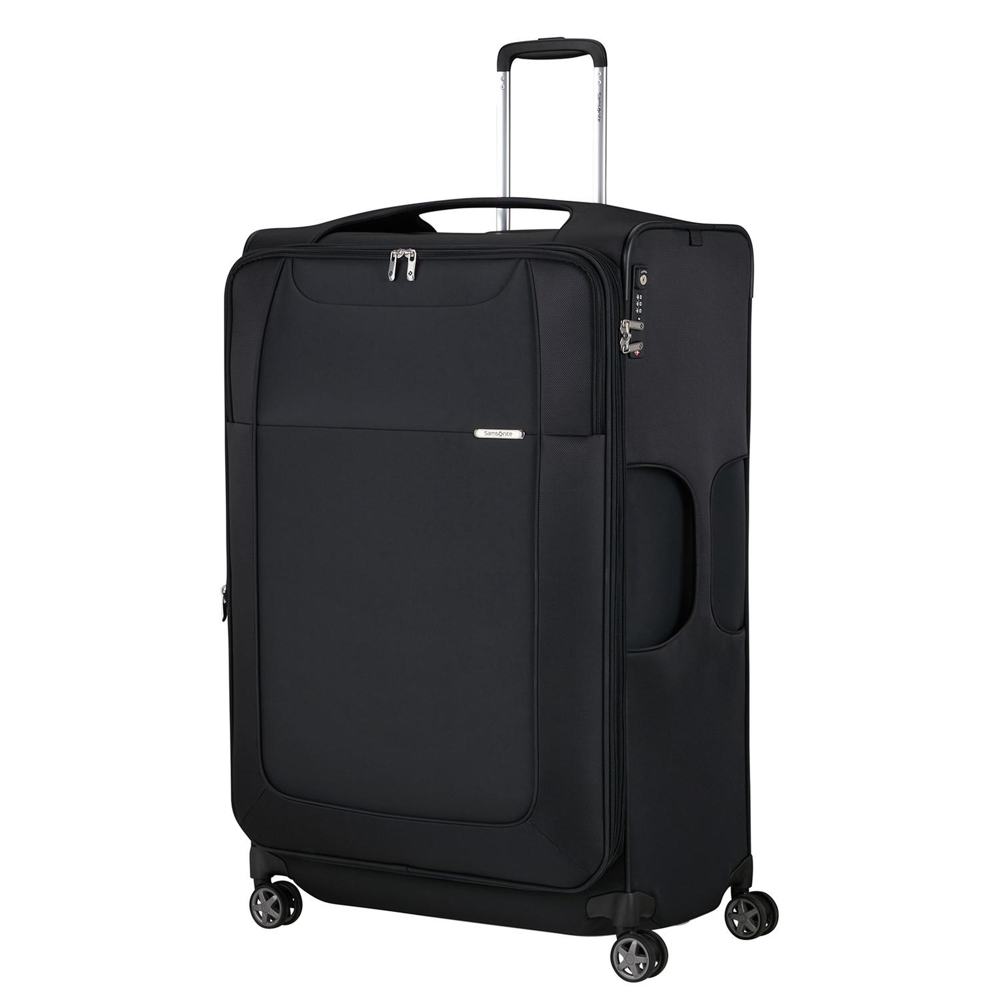 Samsonite Siyah Spinner D'lite - Körüklü 4 Tekerlekli 83 cm Büyük Boy Valiz