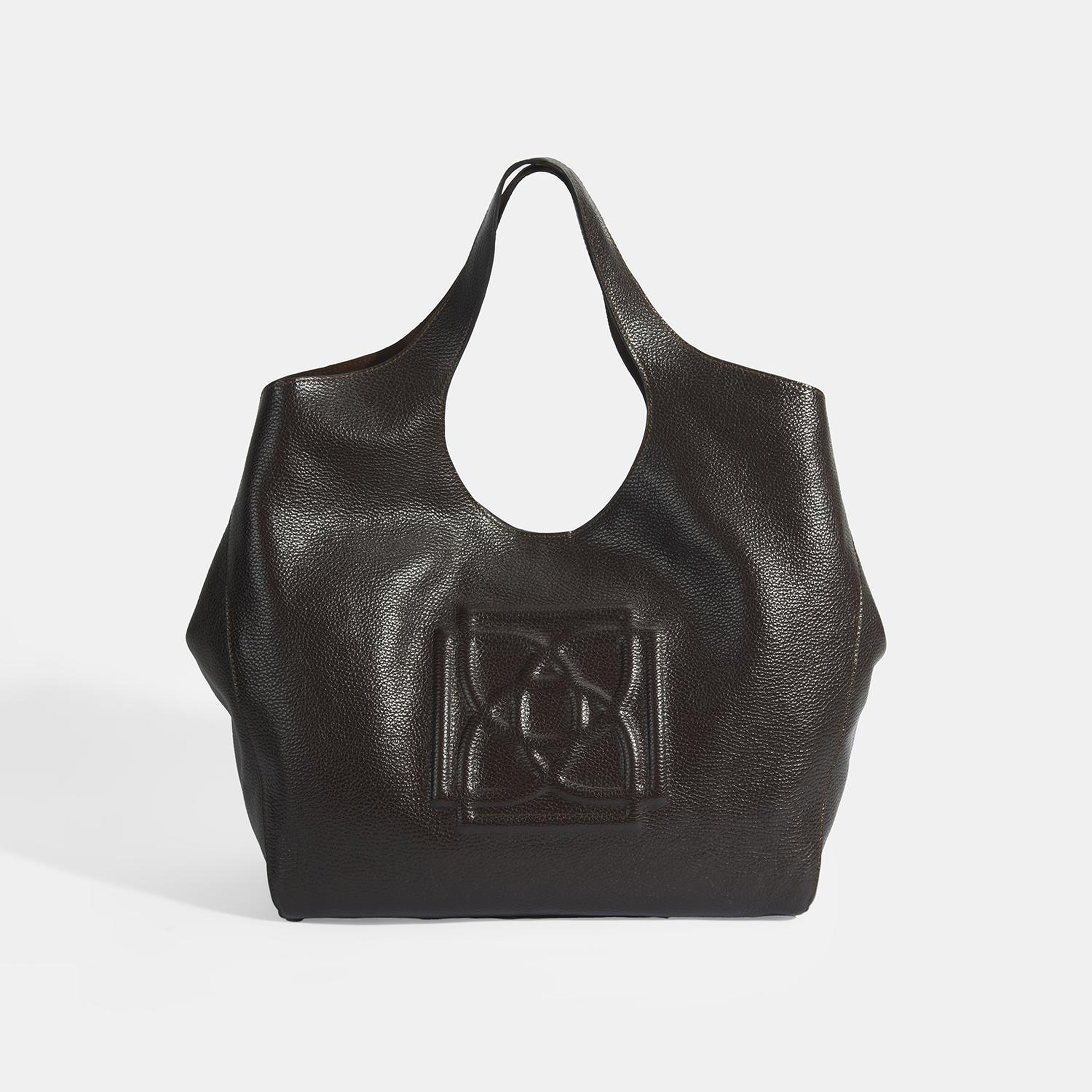 Kadın Kahve Deri Hobo Çanta