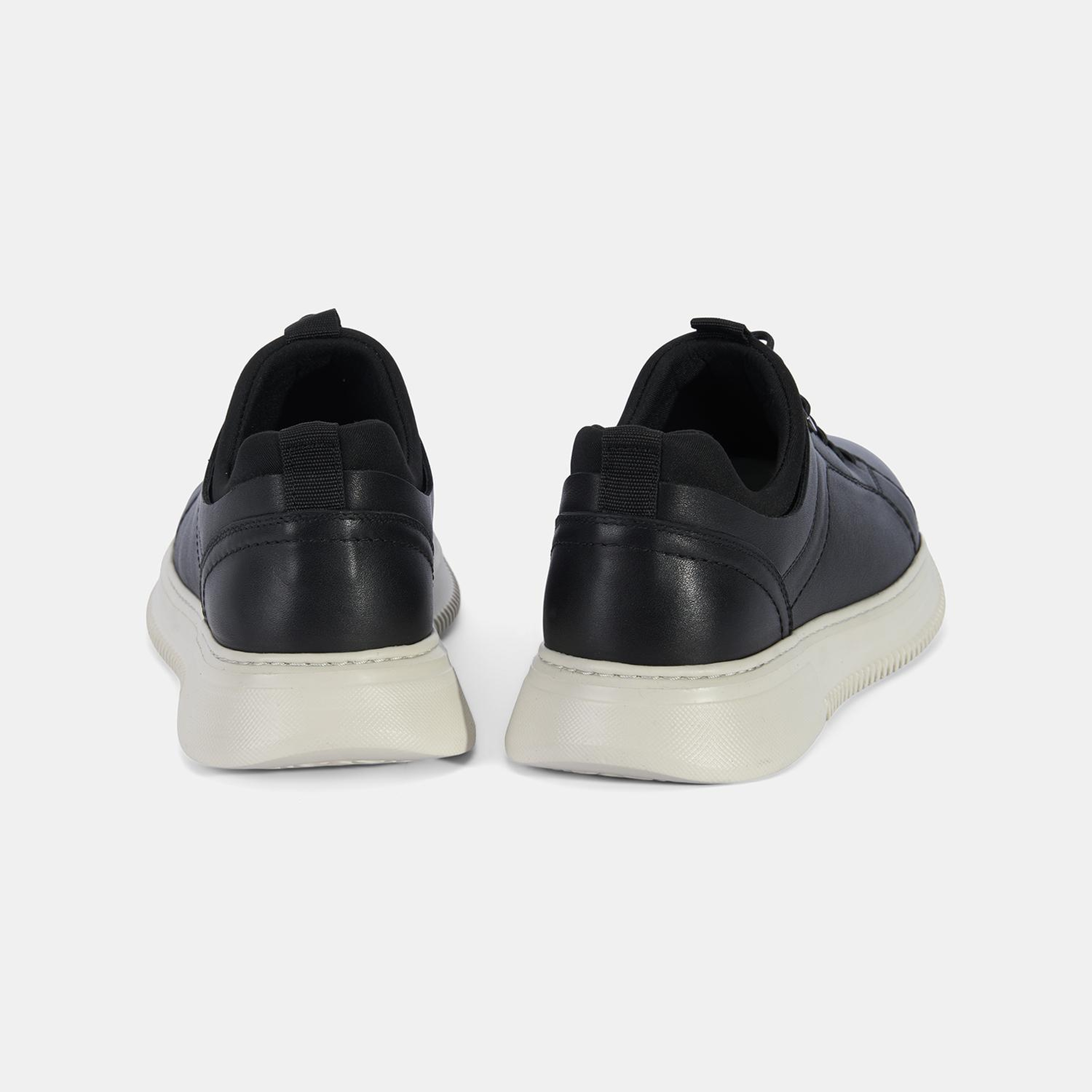 Erkek Siyah DesaComfort Deri Sneaker