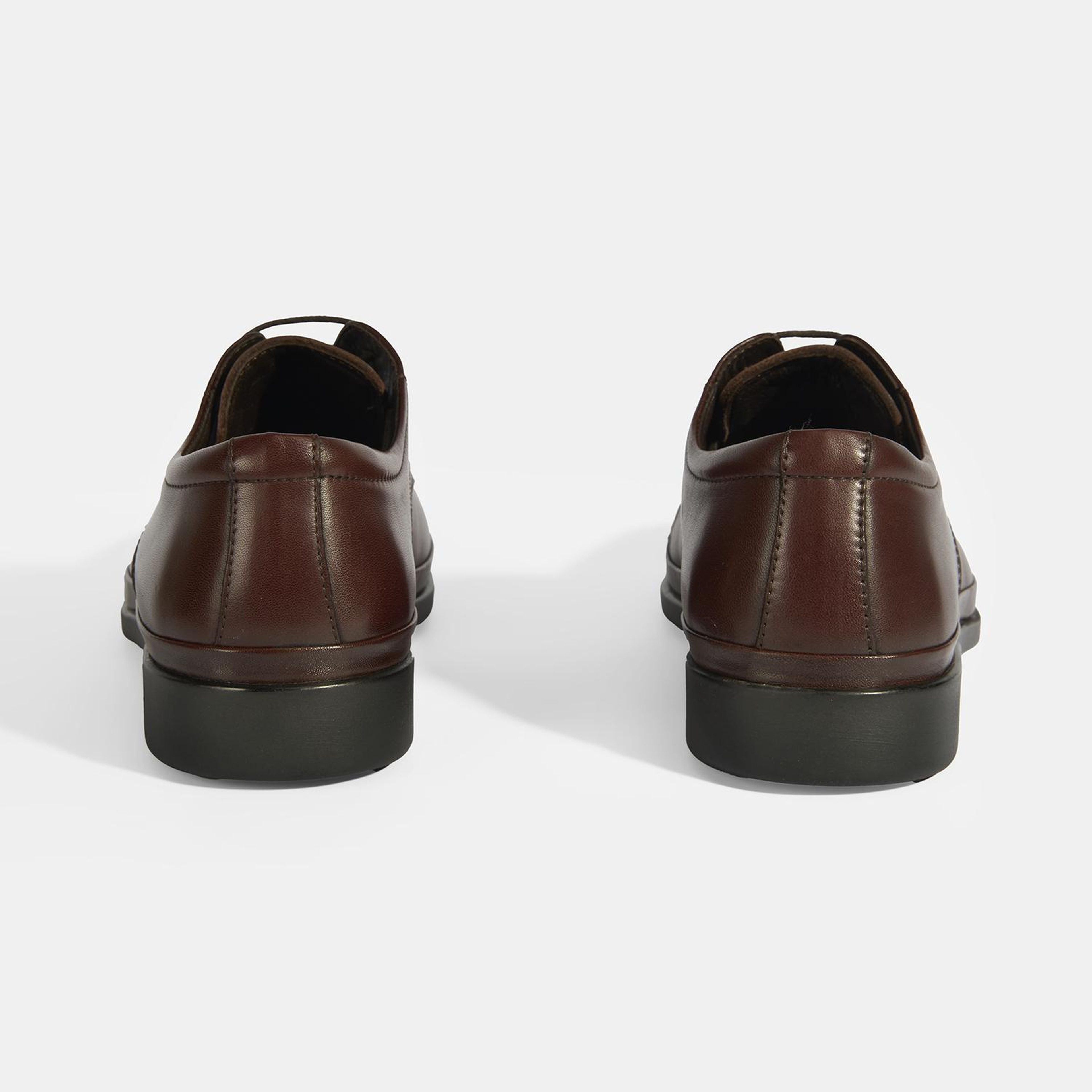 Erkek Kahve DesaComfort Deri Bağcıklı Günlük Ayakkabı