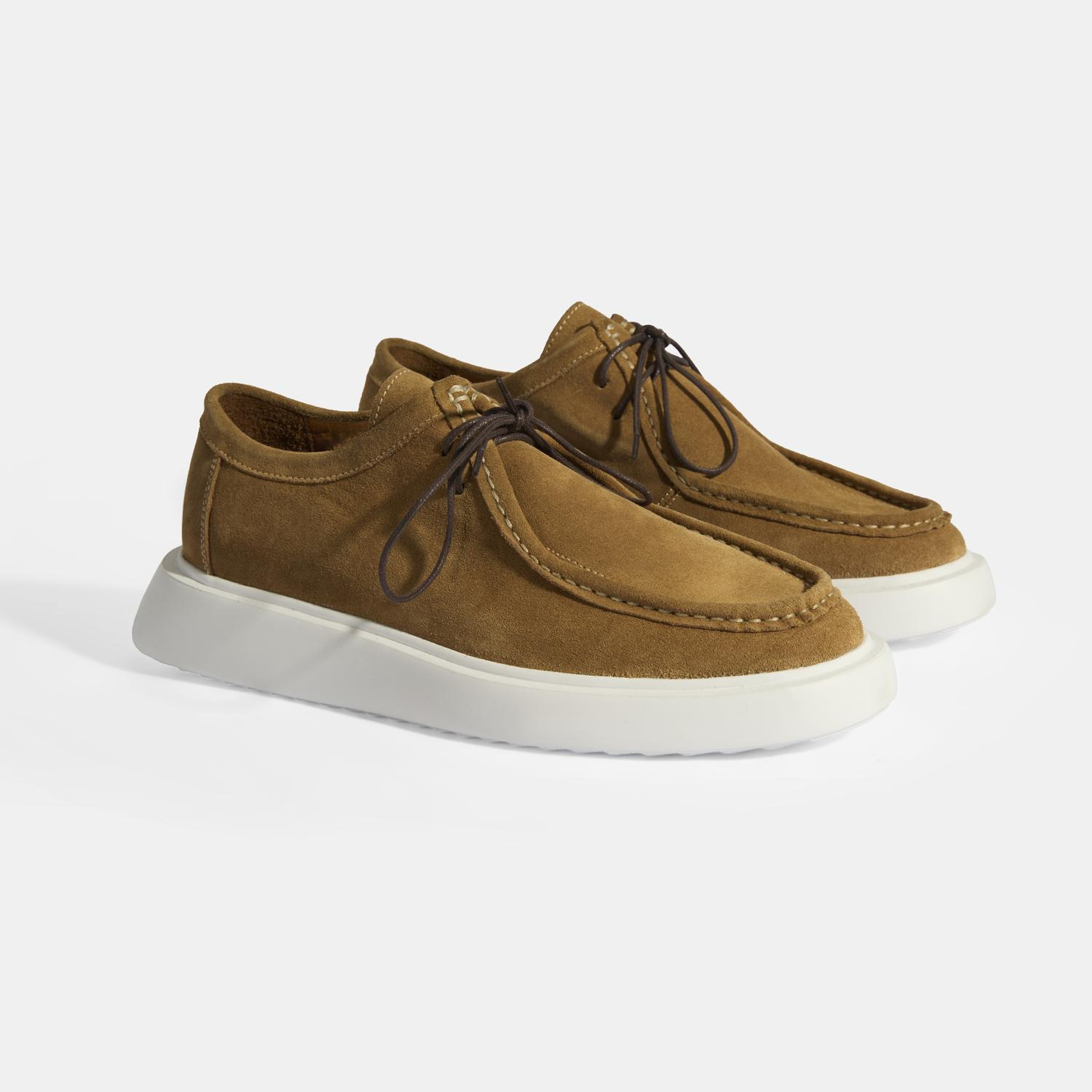 Erkek Taba Bağcıklı Süet Günlük Ayakkabı