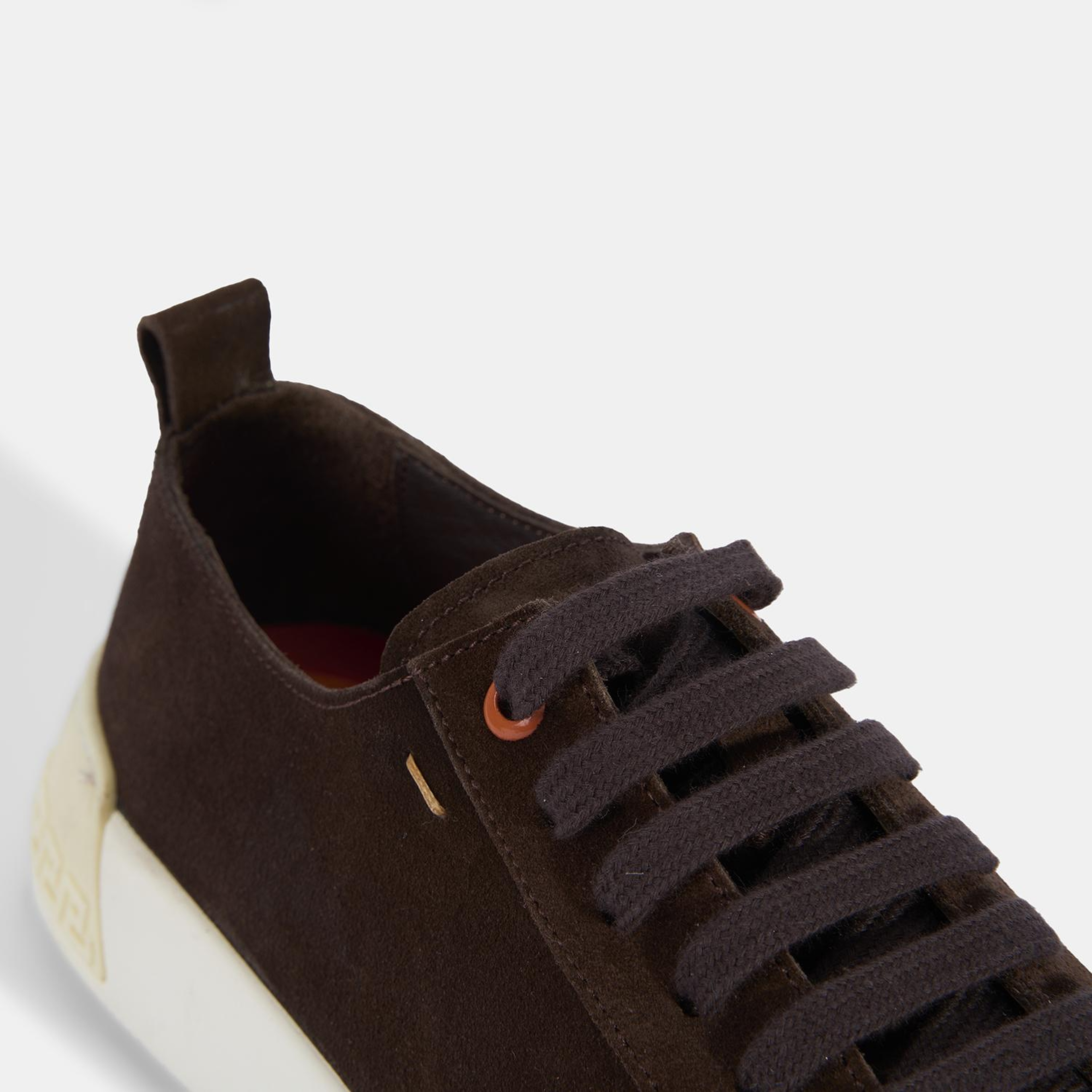 Erkek Kahve Bağcıklı Süet Spor Ayakkabı